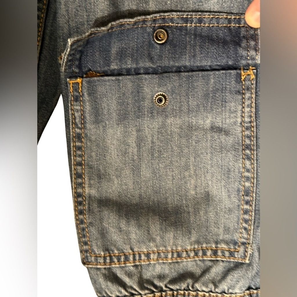 DKNY DKNY JEANS Blue Jean Bomber Jacket Women’s Size Medium. Size M / US 6-8 / IT 42-44 - 9 Thumbnail