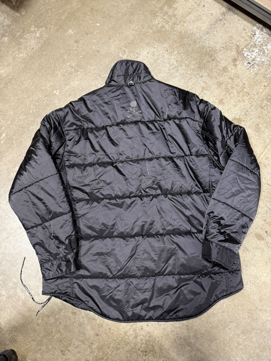 Mastermind Japan MASTERMIND WORLD Men's Nylon Padded Shirt Black Size US XL / EU 56 / 4 - 2 Thumbnail