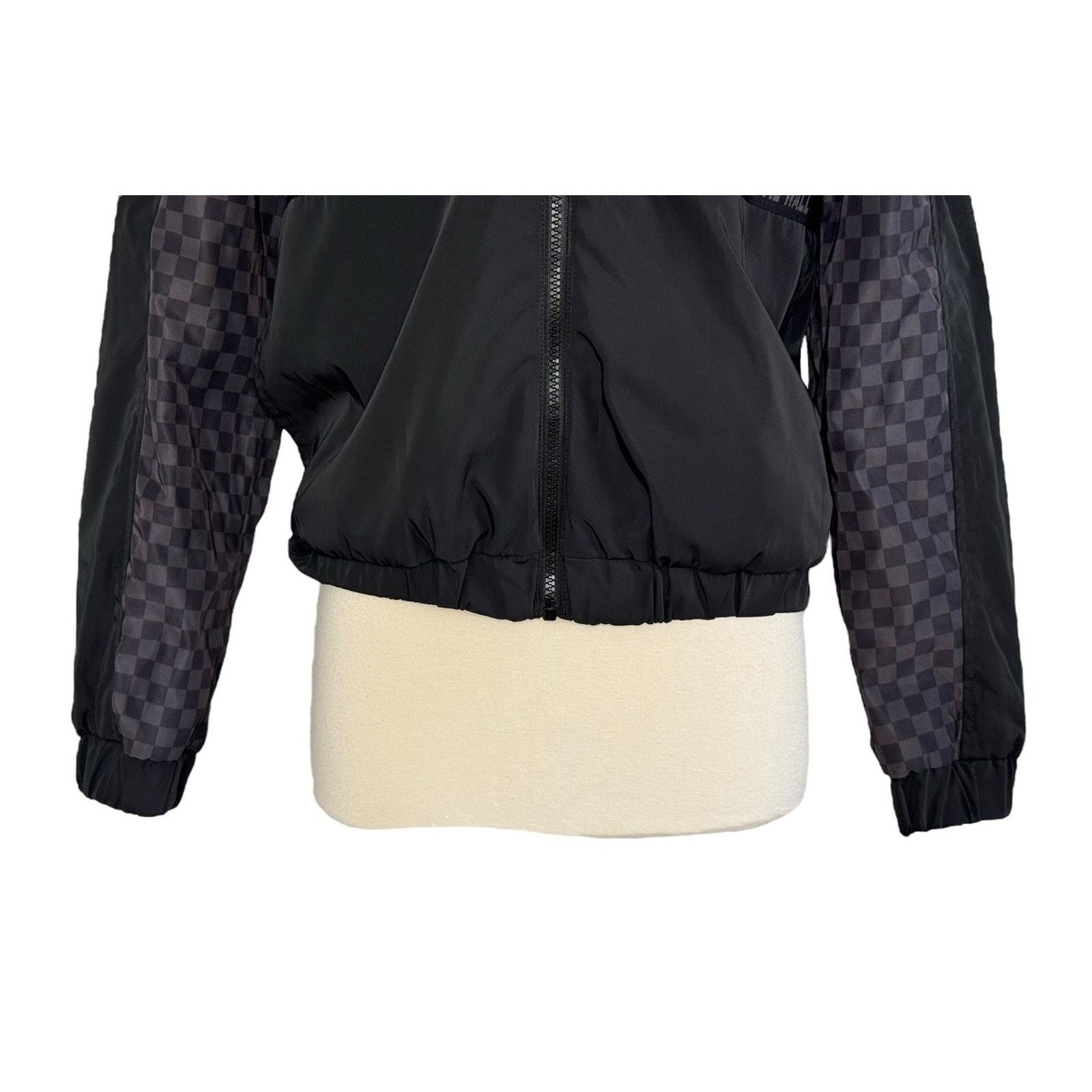 Vans VANS BMX Urban Remix Checkerboard Puffer Bomber Jacket Sz XS Size XS / US 0-2 / IT 36-38 - 5 Thumbnail