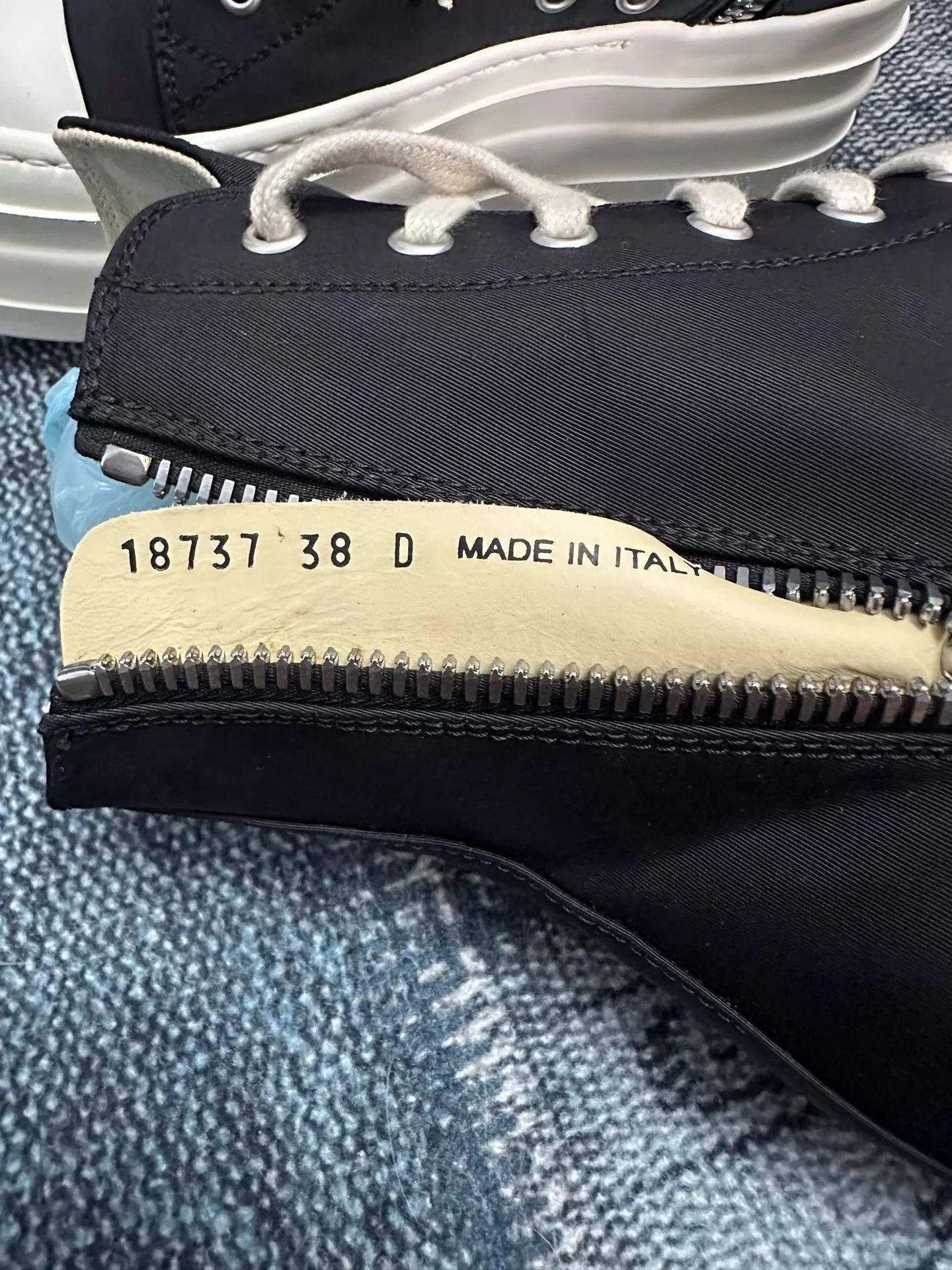 Rick Owens Rick Owens Converse 38 Elevated Thick Sole Size US 7.5 / IT 37.5 - 7 Thumbnail