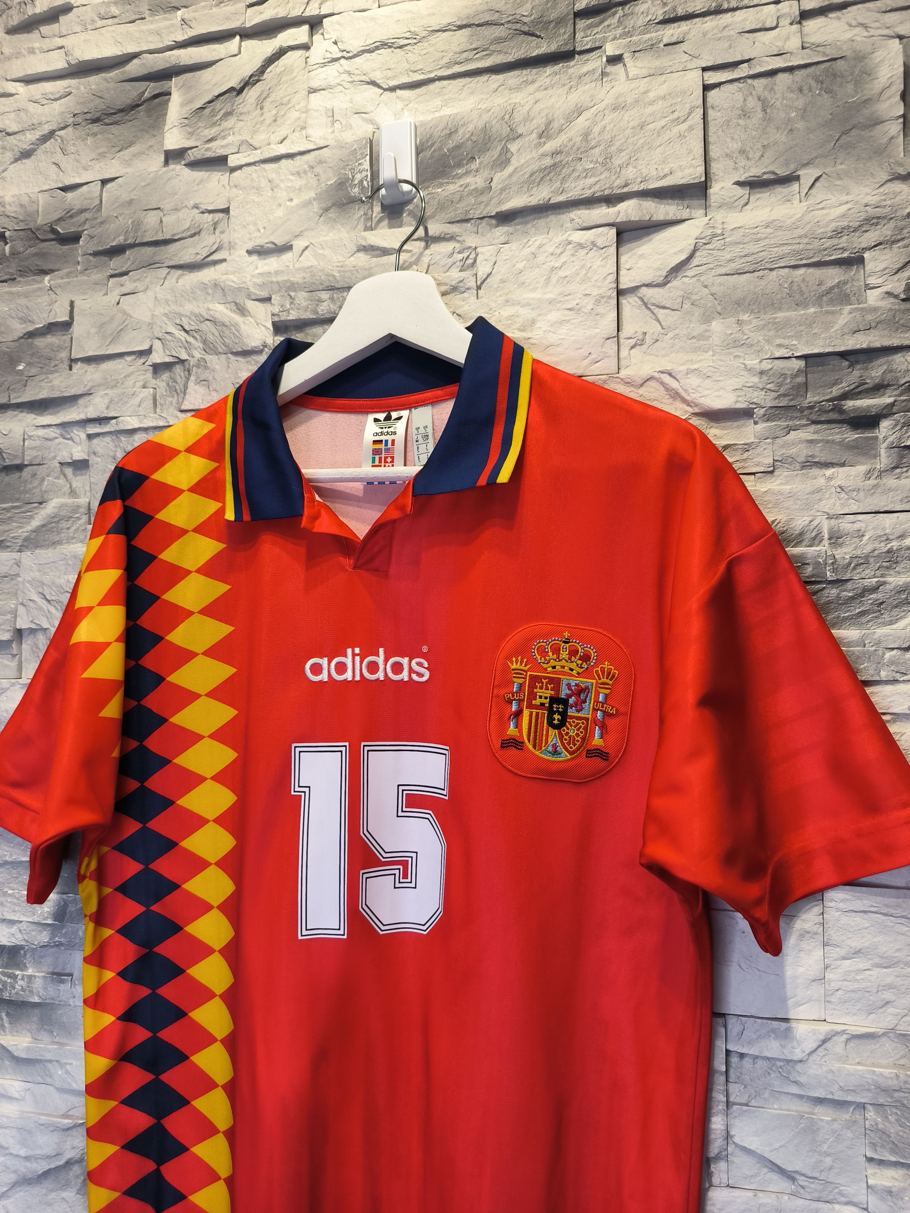 Adidas Vintage Adidas Soccer Spain Football Jersey World Cup Size US S / EU 44-46 / 1 - 2 Thumbnail