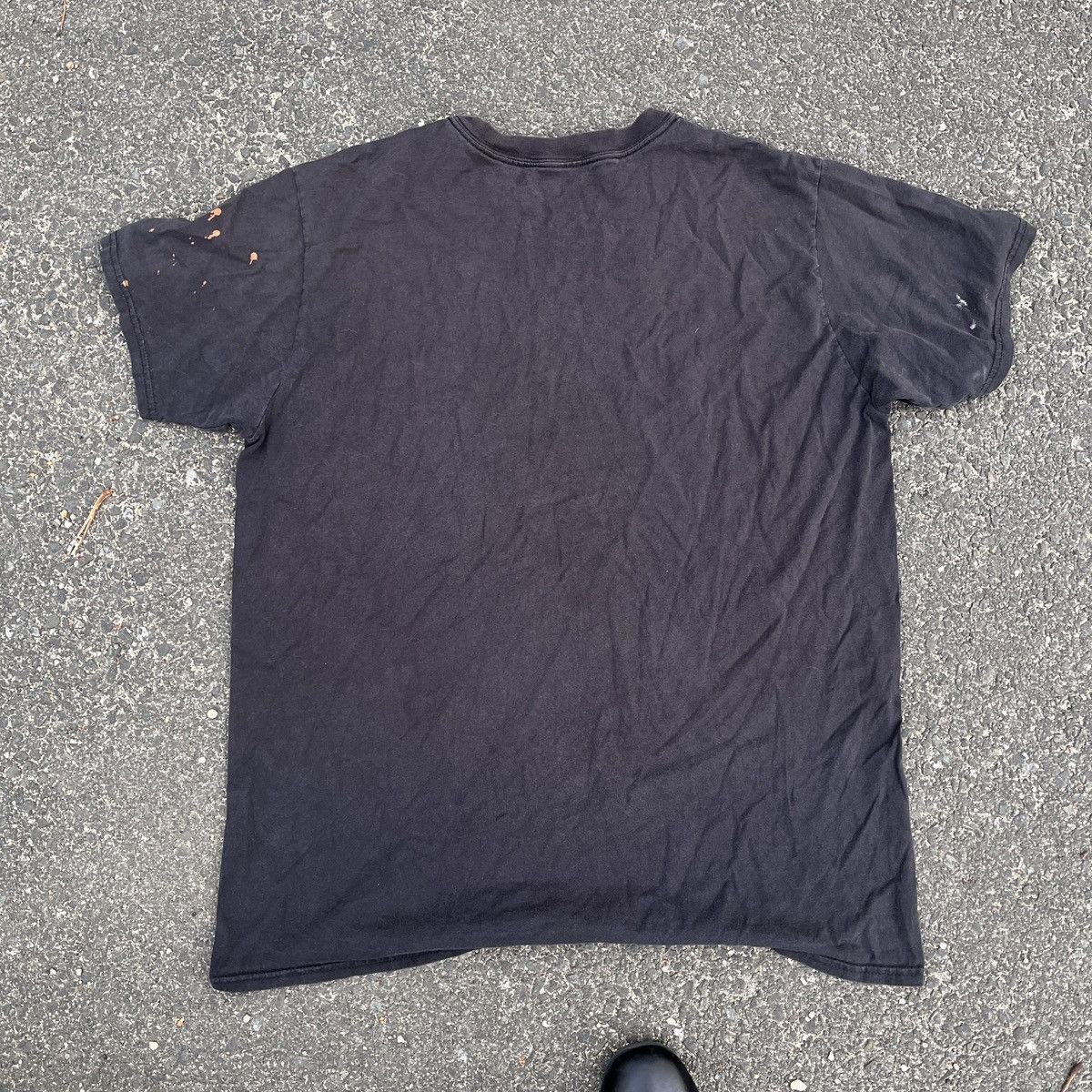 Other Vintage Black Sun Fade T-Shirt Bleach Stain Y2K L Size US L / EU 52-54 / 3 - 3 Thumbnail