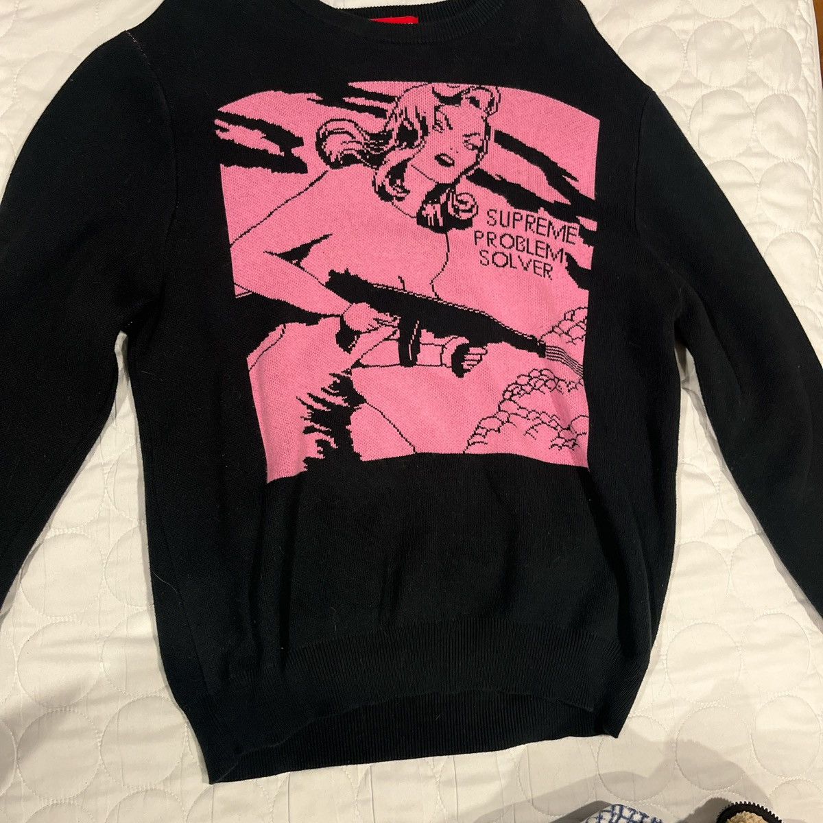 トップス SUPREME Niagara Problem Solver Sweater L Supreme Supreme Niagara Problem Solver Sweater | Grailed