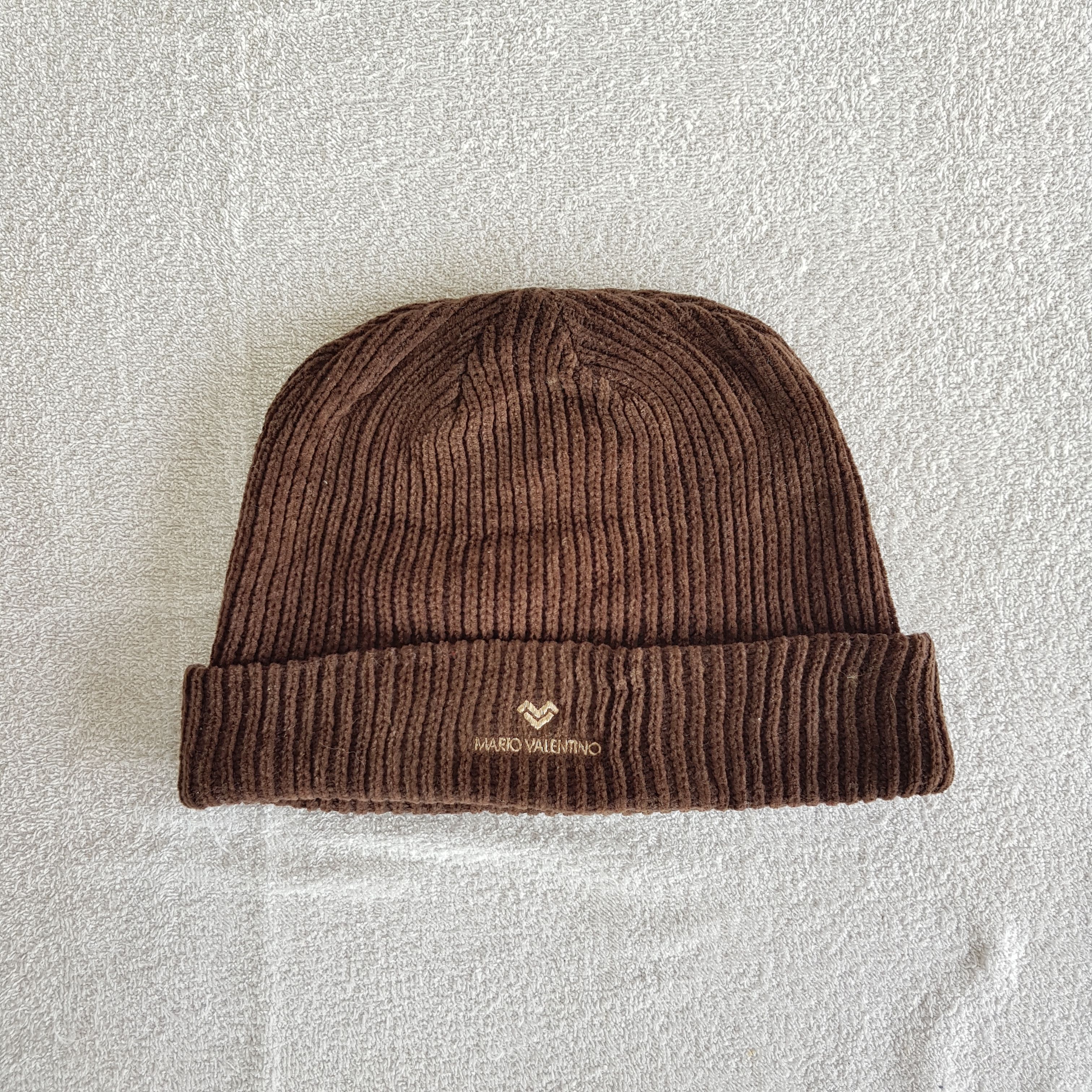 Mario Valentino Vintage Mario Valentino Beanie Ribben Knit Snow Cap Hats. Size ONE SIZE - 5 Thumbnail