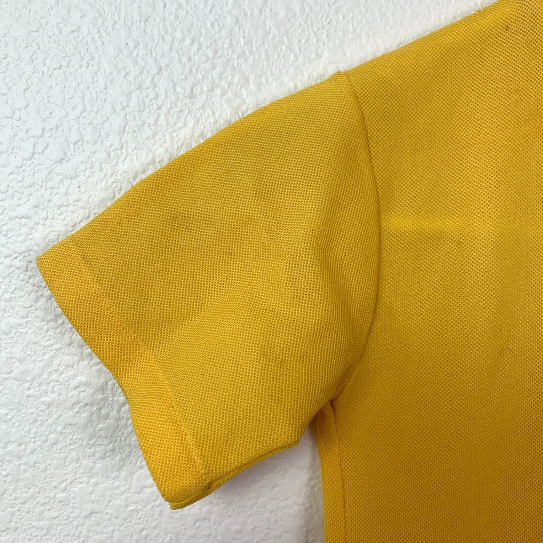 Vintage Vintage Towncraft Ringer T-Shirt Yellow Boys 26.5" 60s 70s Polyester Short Sleeve Size 10 Size US M / EU 48-50 / 2 - 2 Thumbnail