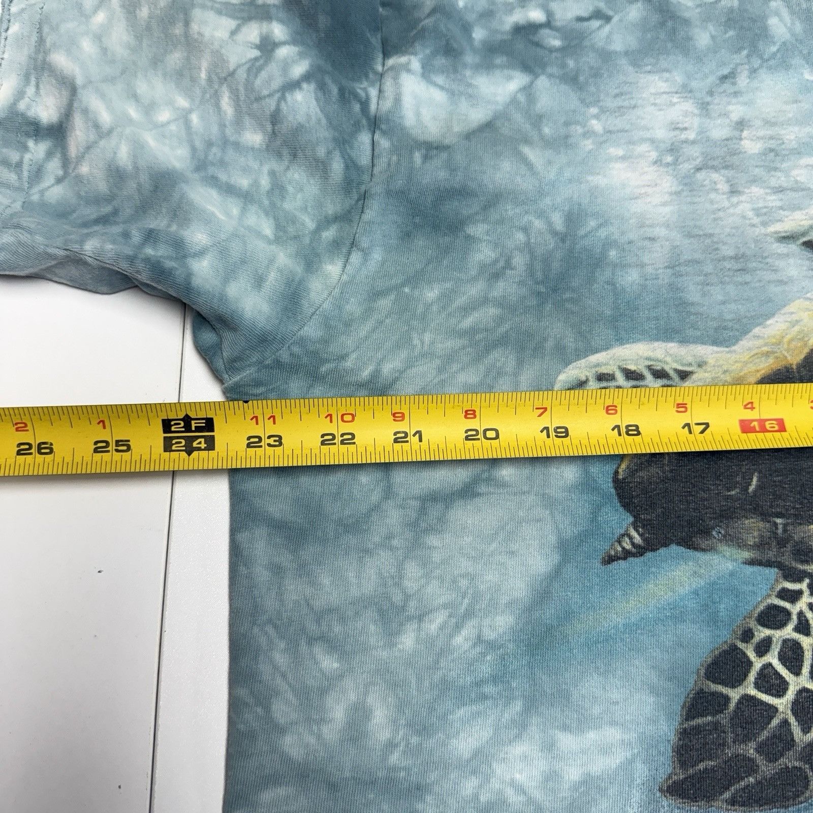 The Mountain Vintage 90s Sea Turtle Graphic T Shirt NY Aquarium Mountain Size US L / EU 52-54 / 3 - 11 Thumbnail