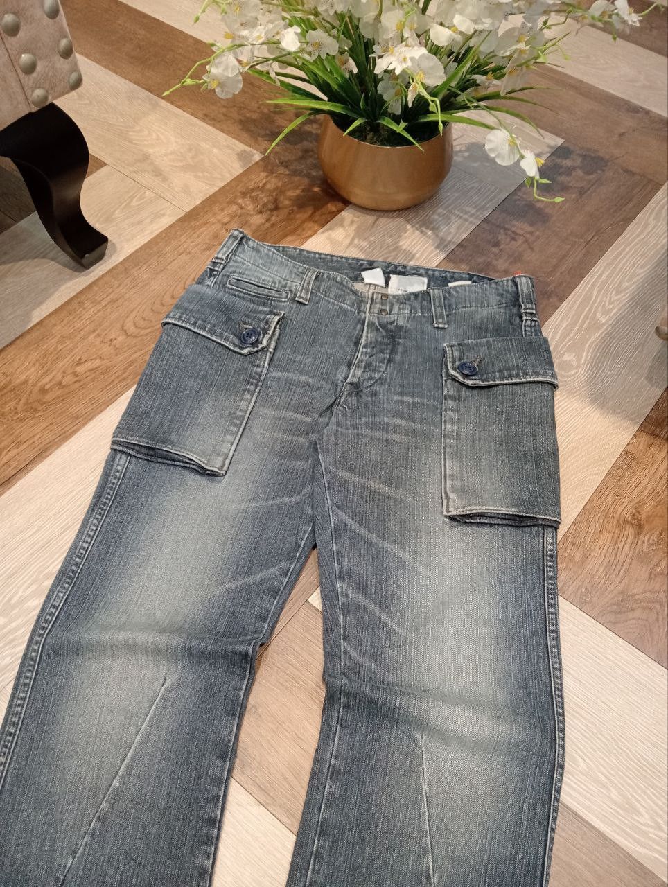 Japanese Brand QUADRO JAPAN STRETCH DENIM JEANS Size US 31 - 3 Thumbnail