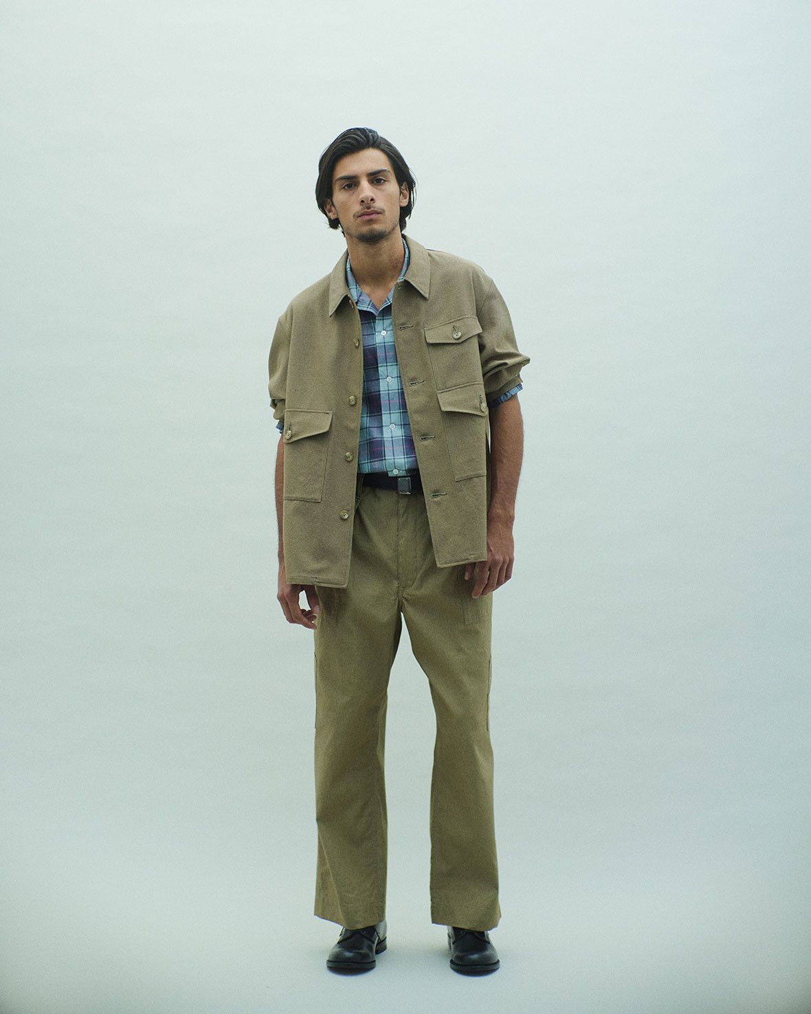 PHIGVEL MAKERS & Co. Hopsack Flight Trousers size 4 khaki Size US 34 / EU 50 - 4 Thumbnail