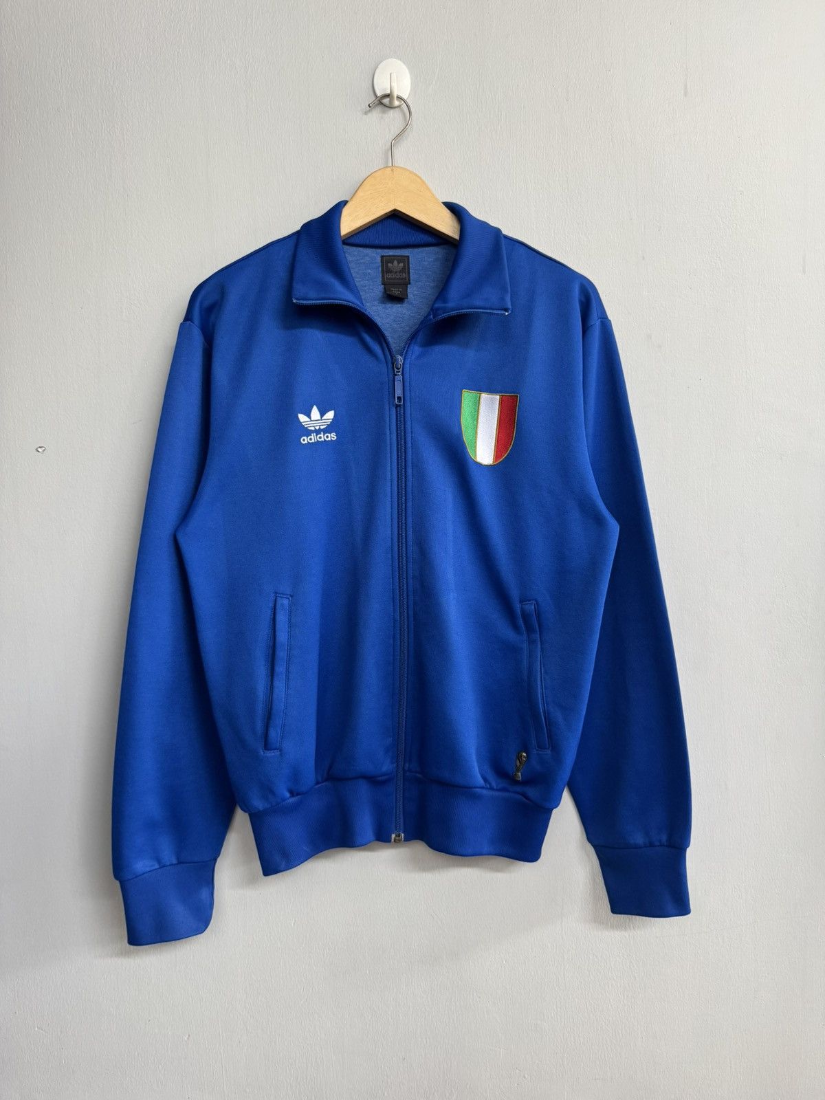 Adidas 1980’S ITALY 2006 RETRO FOOTBALL SOCCER TRACK JACKET ADIDAS Size US S / EU 44-46 / 1 - 1 Thumbnail