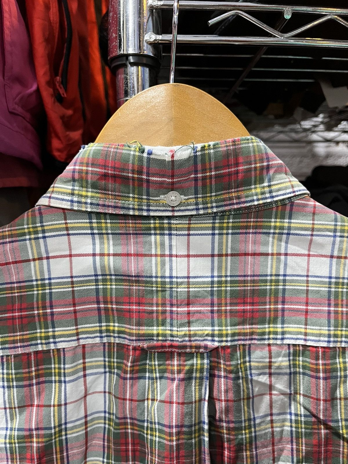 Japanese Brand Lands End Flannel Shirt Longsleeve 90s Size US L / EU 52-54 / 3 - 4 Thumbnail