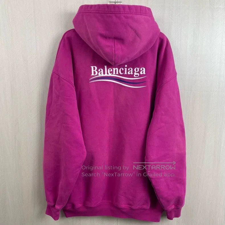 Balenciaga Balenciaga Embroidery Coke Hoodie Size US XS / EU 42 / 0 - 3 Thumbnail