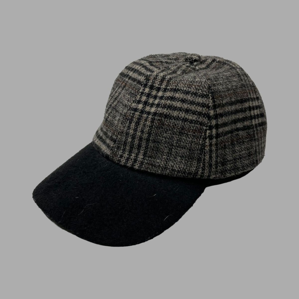 Vintage Vintage 1990s wool plaid hat Size ONE SIZE - 1 Thumbnail