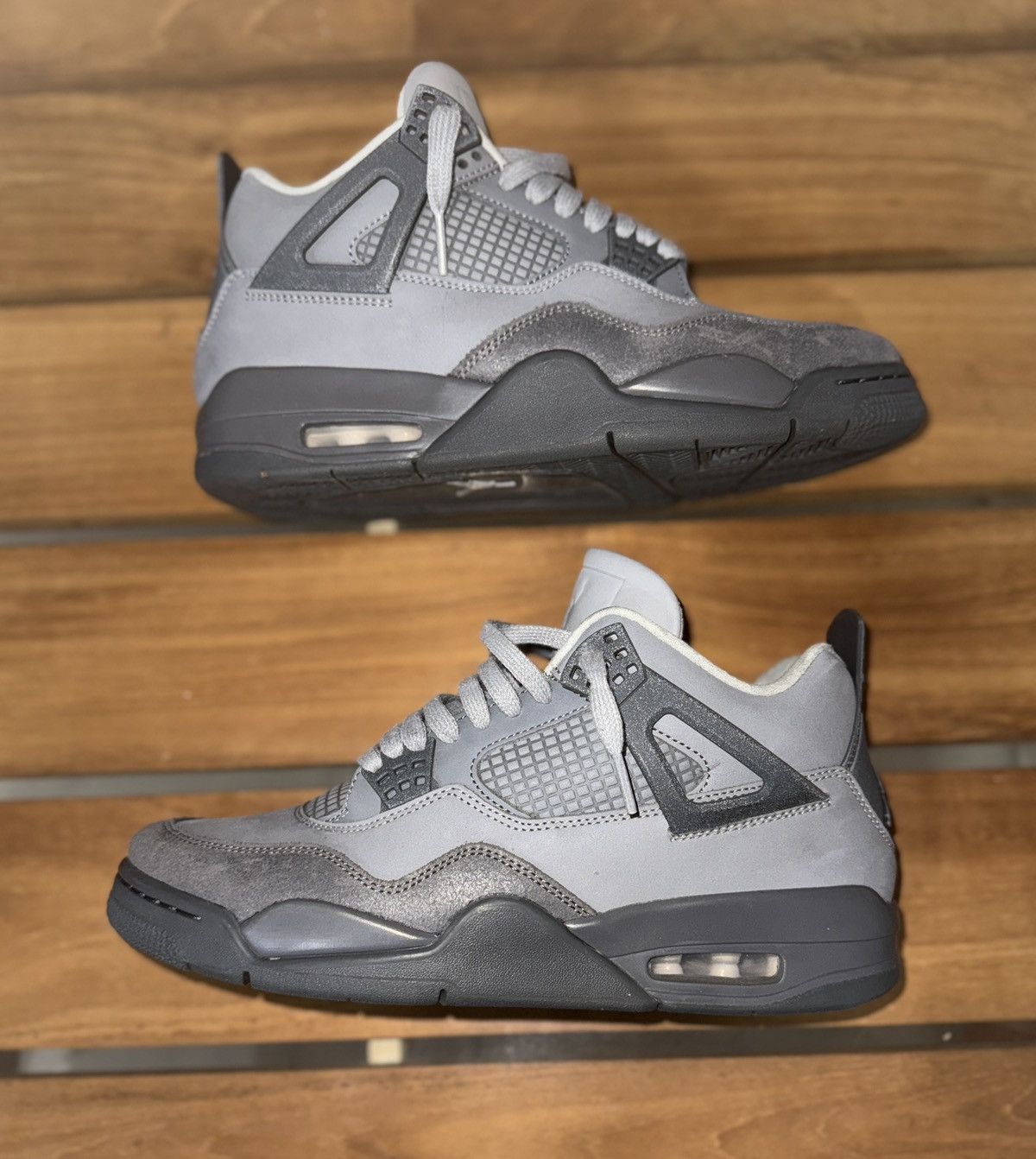 Jordan Brand Air Jordan 4 Wet Cement Paris Olympic Size US 9.5 / EU 42-43 - 1 Thumbnail