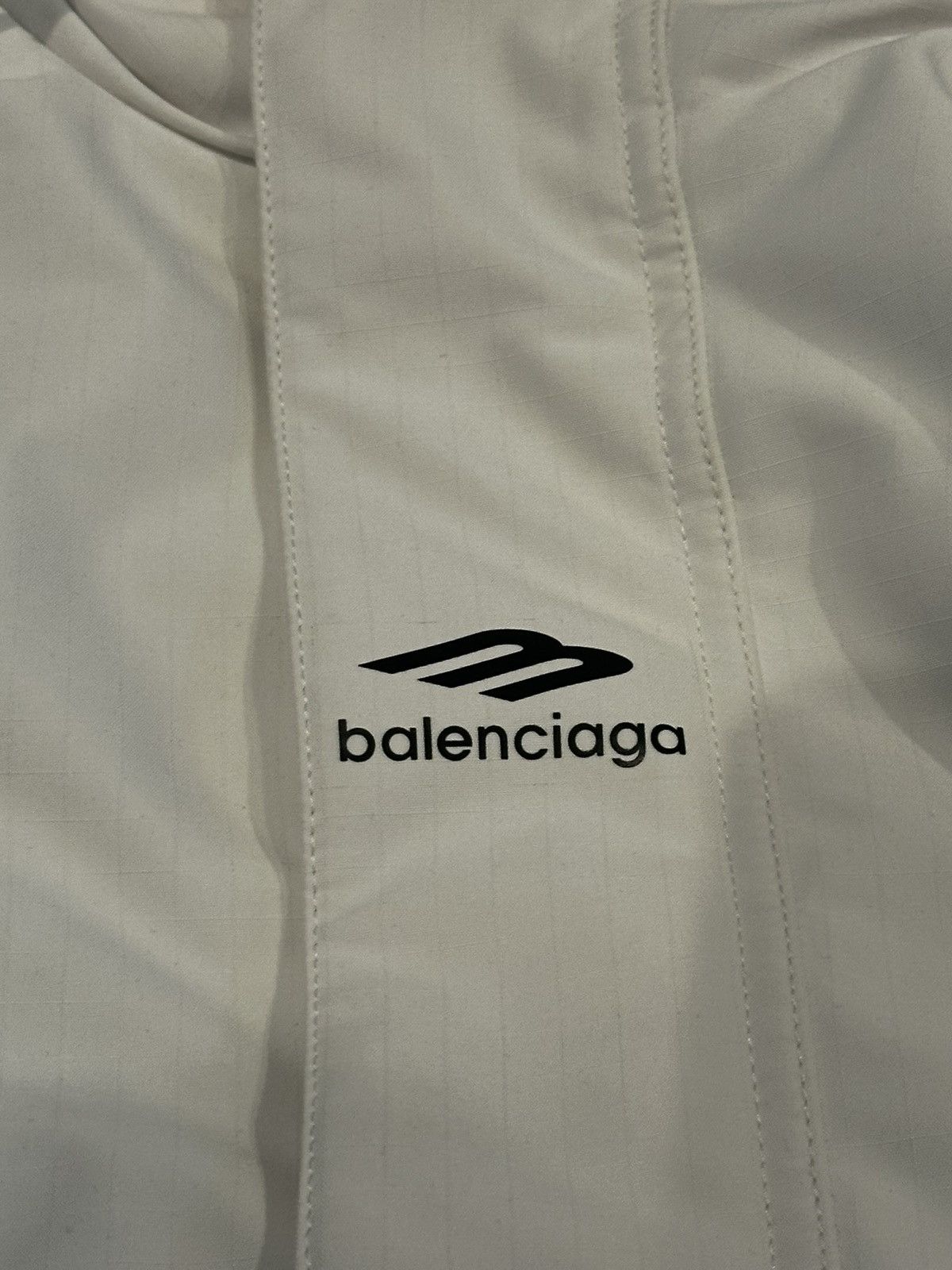 Balenciaga Balenciaga White 3B Ski Wear Jacket Size US XL / EU 56 / 4 - 4 Thumbnail