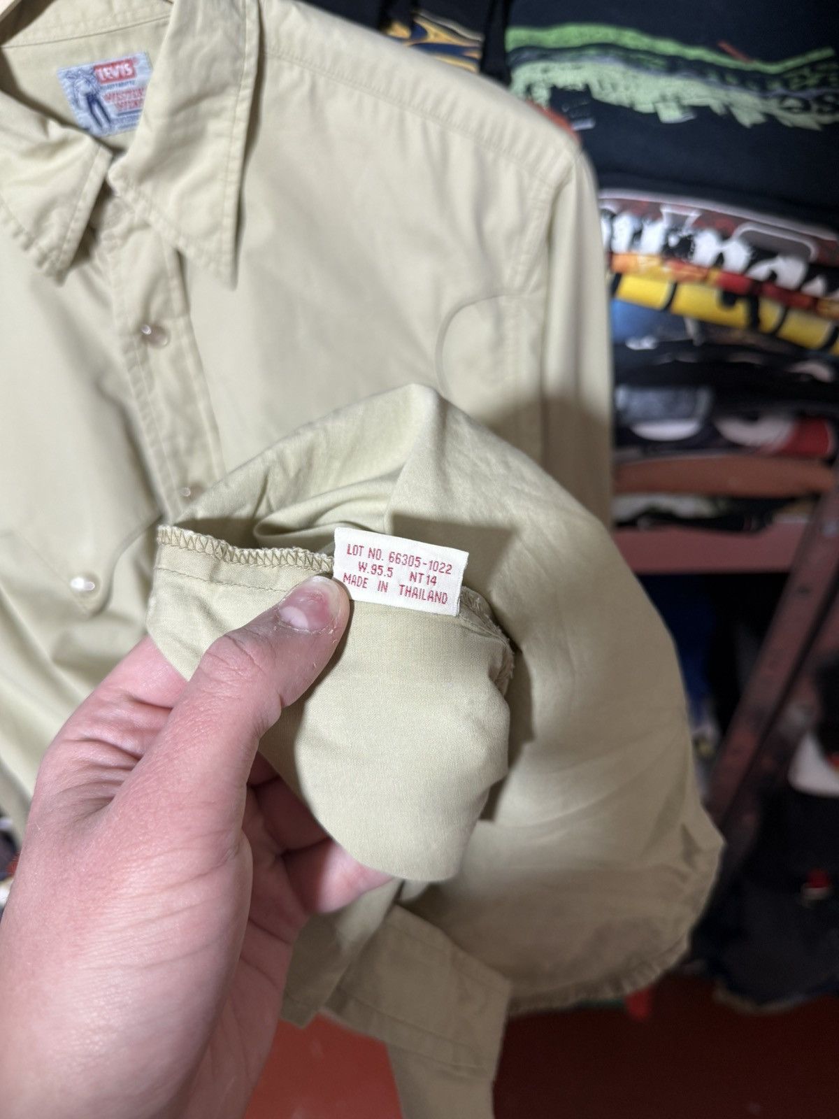 Levi's Vintage Clothing Vintage 90’s Levis Western Wear Cowboy Retro Button Shirt Size US M / EU 48-50 / 2 - 7 Thumbnail