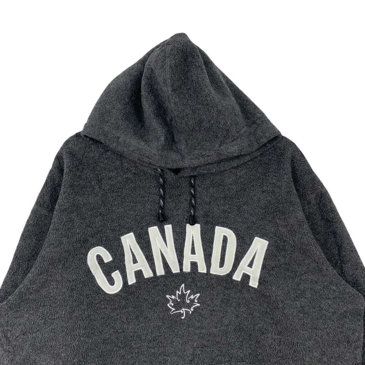 Other ROOT ATHLETICS Canada Big Logo Fleece Hoodie Pullover Jumper Size US XL / EU 56 / 4 - 3 Thumbnail