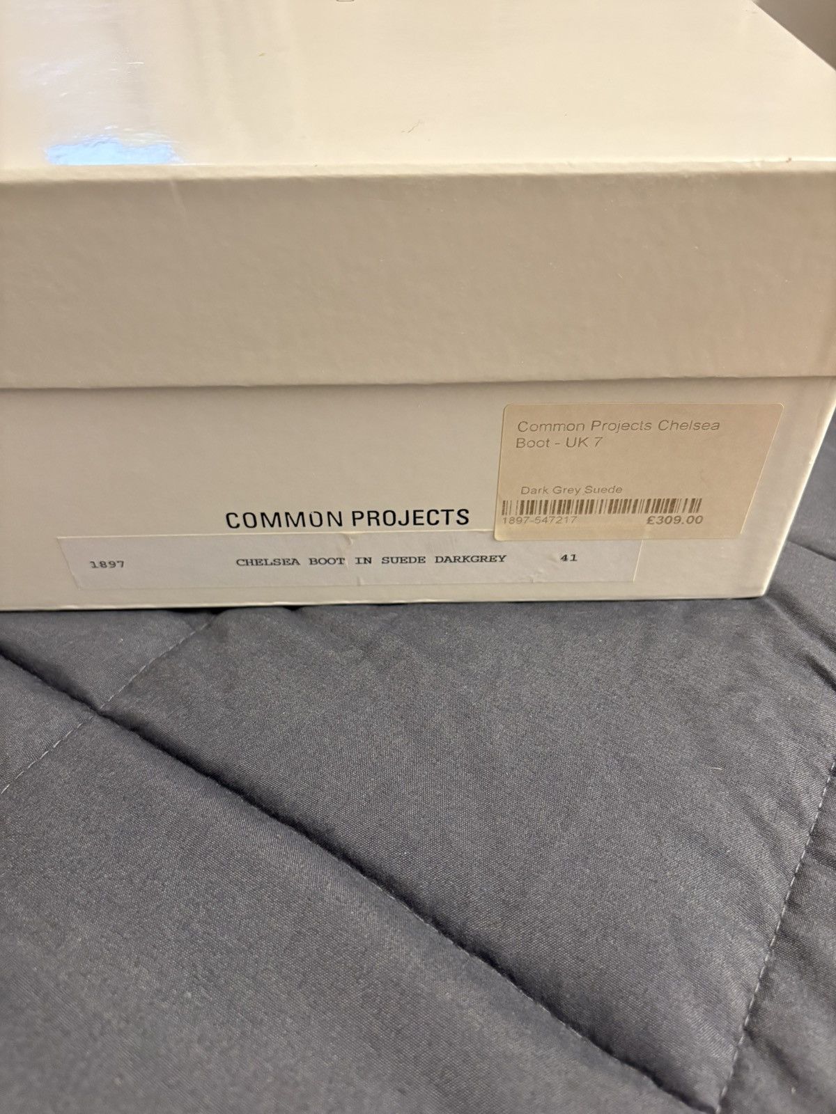Common Projects CHELSEA - GREY SUEDE - 41 - MADE IN ITALY Size US 8 / EU 41 - 9 Thumbnail