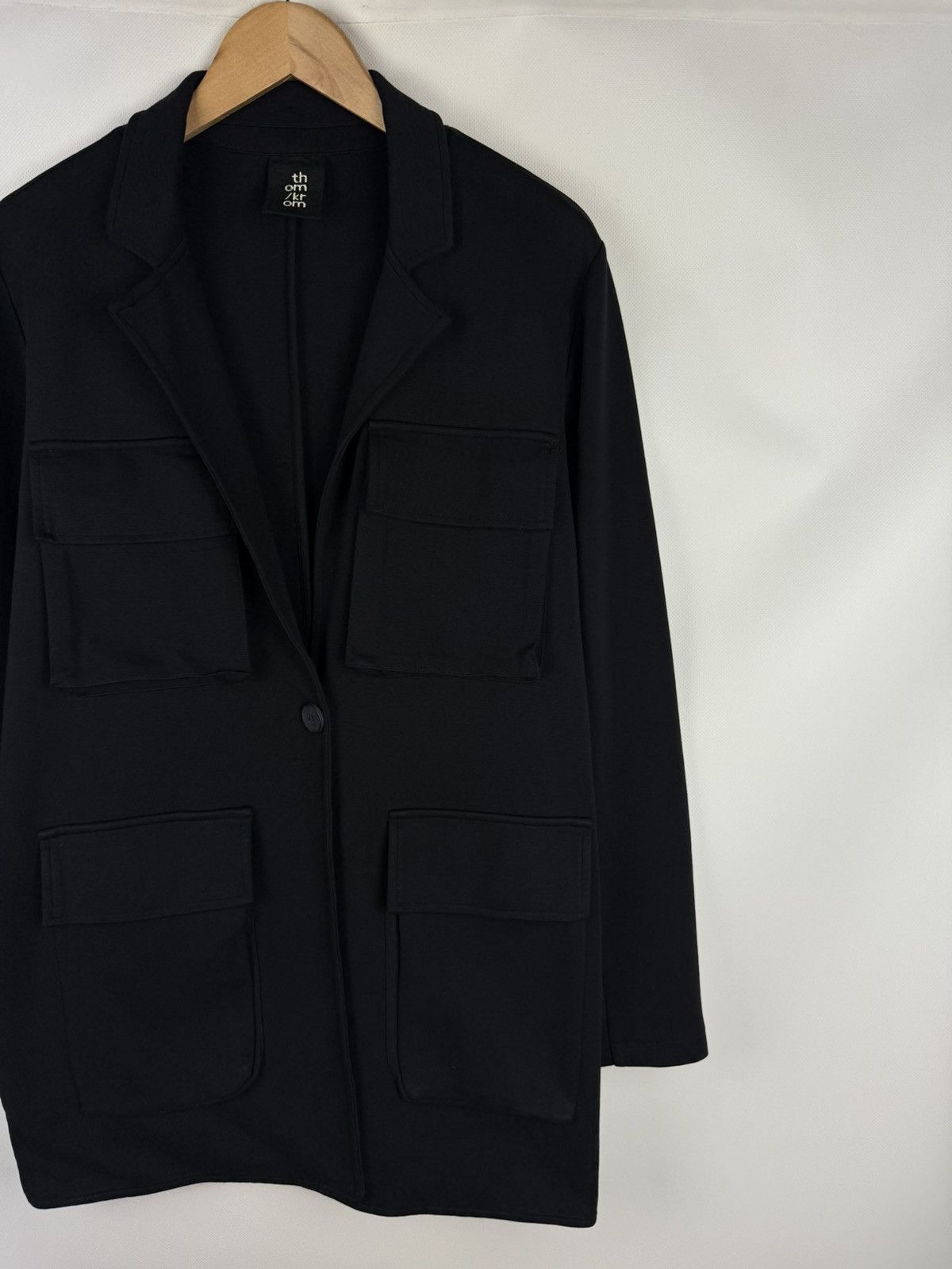 Thom Krom Thom Krom Ladies Avant-Garde Multipocket Blazer Jacket Size M / US 6-8 / IT 42-44 - 3 Thumbnail