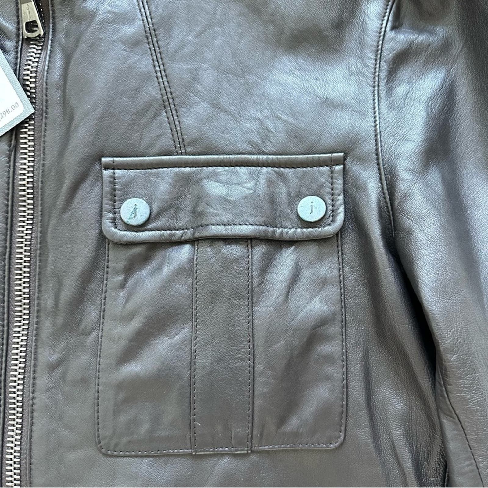 NWT! John Varvatos men’s leather jacket 48 EU or M 2600$!!