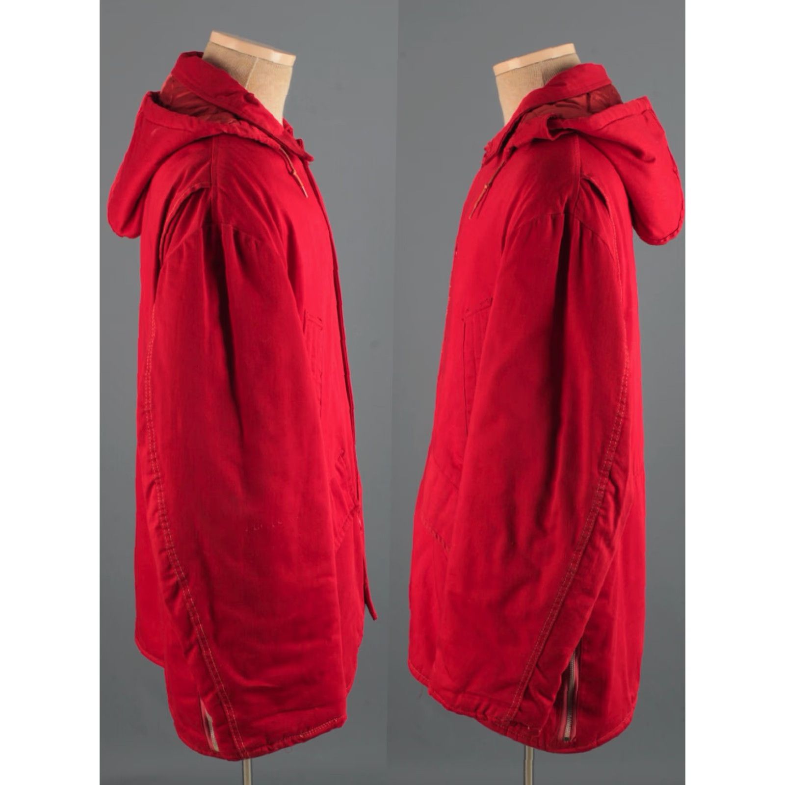Hunter VINTAGE The Hunter 1950s Hunting Jacket XL Red Mens 50s Coat Size US XL / EU 56 / 4 - 3 Thumbnail