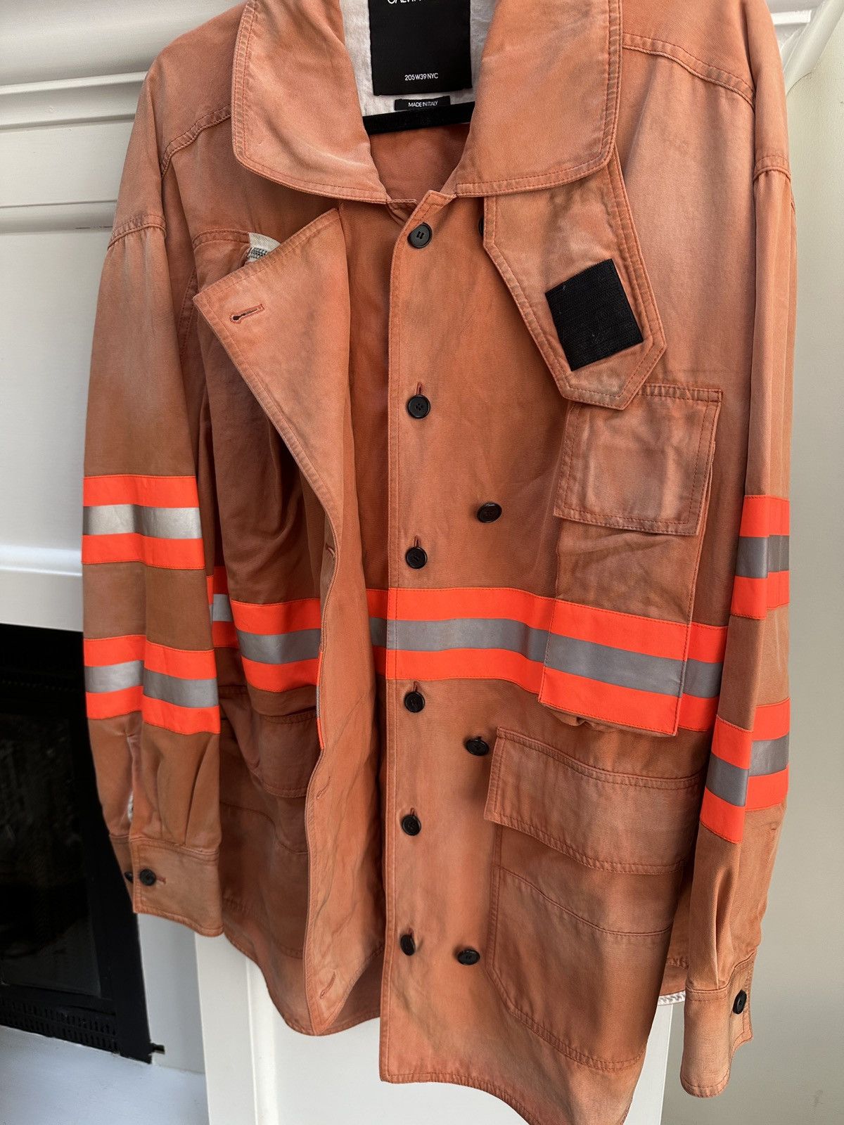 Calvin Klein × Raf Simons Fw18 205W39NYC Firefighter Jacket Size US M / EU 48-50 / 2 - 2 Thumbnail