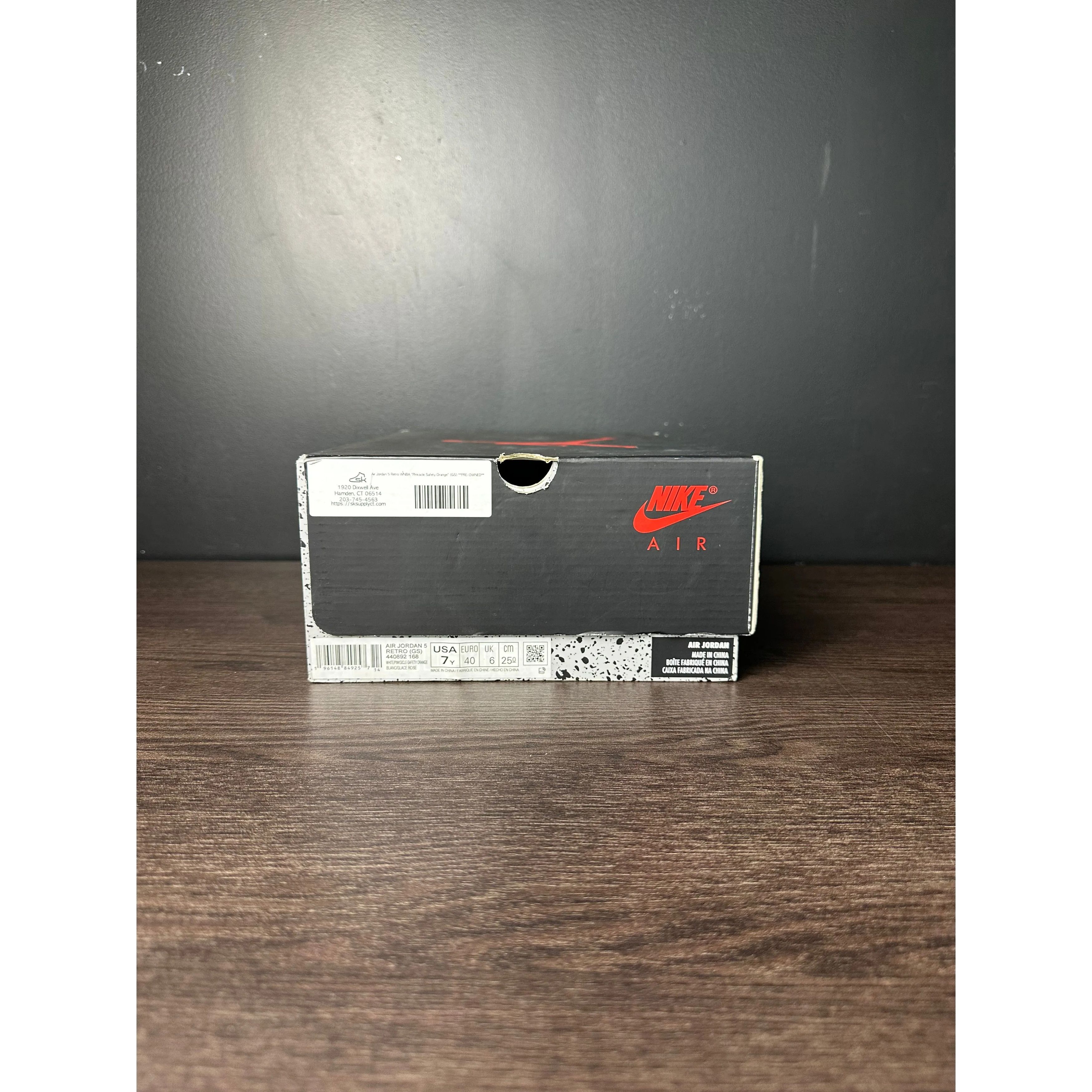 Jordan Brand Air Jordan 5 Retro WNBA "Pinksicle Safety Orange" (GS) **PRE-OWNED** - Size 7 Size US 7 / EU 40 - 6 Thumbnail