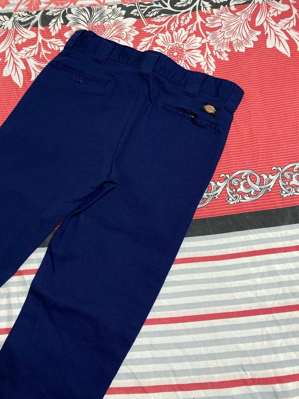 Dickies × Japanese Brand Crazy Crash Dirty Baggy Faded Jean Japan Avant Garde Style Size US 34 / EU 50 - 21 Thumbnail