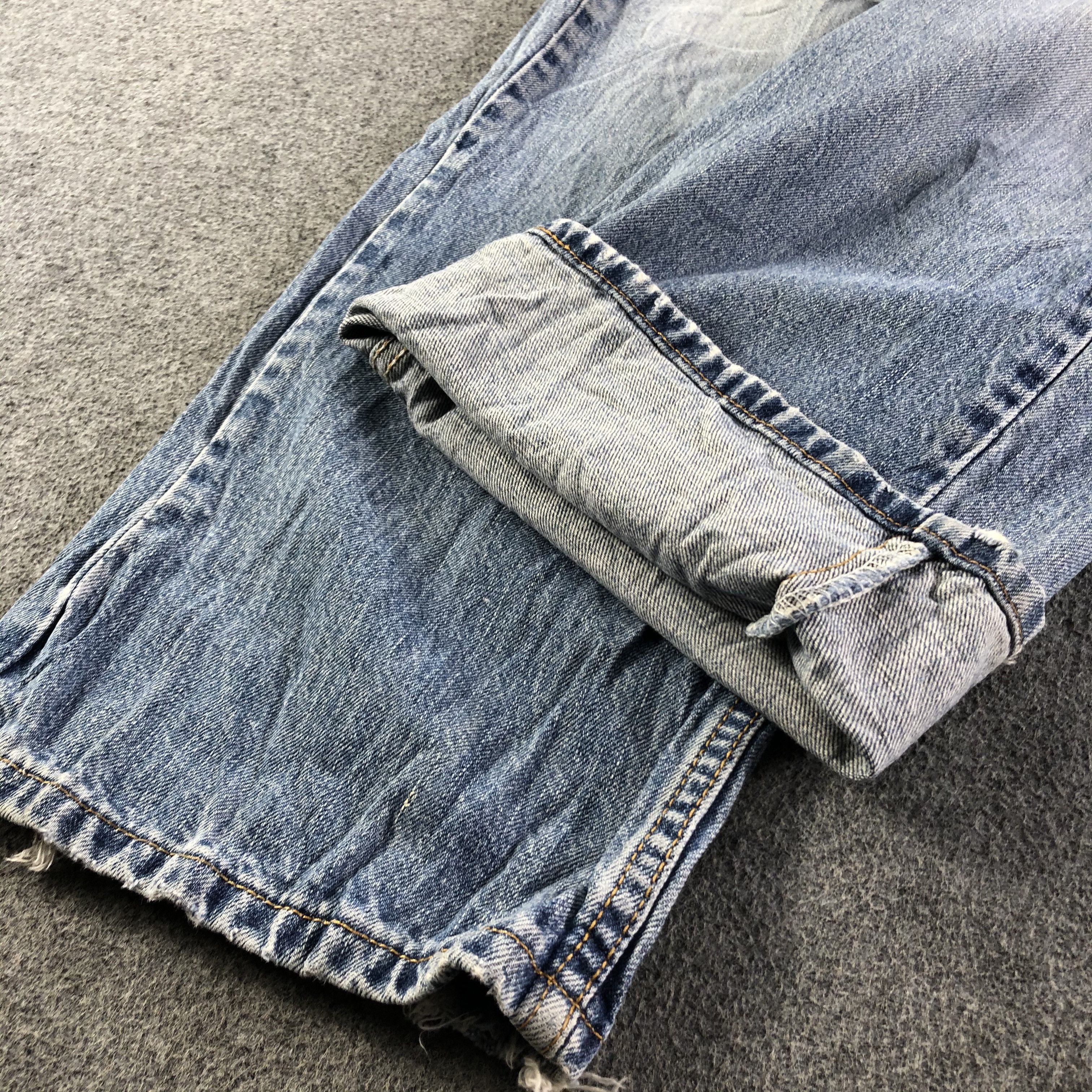 Levi's Vintage Blue Wash Levis Jeans-J3321 Size US 38 / EU 54 - 7 Thumbnail