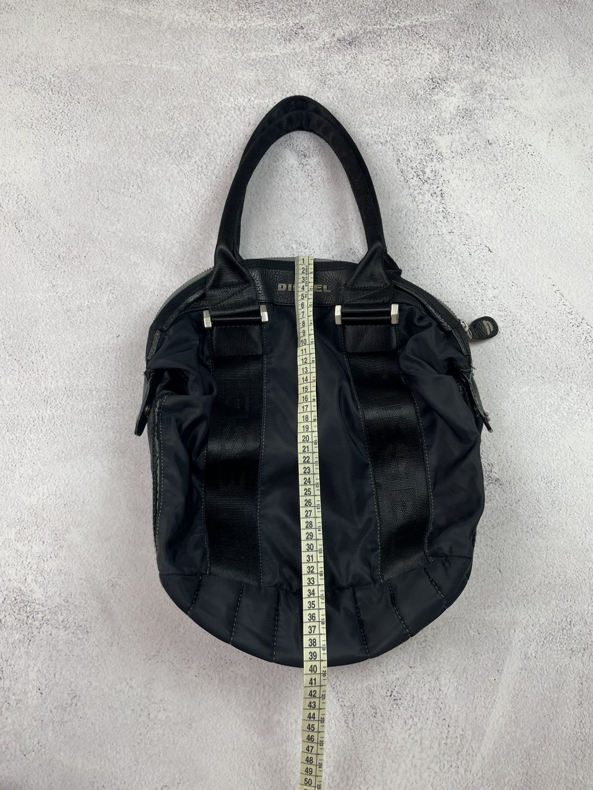 Diesel × Vintage Rare! Vintage y2k Diesel Black Bag Size ONE SIZE - 22 Thumbnail
