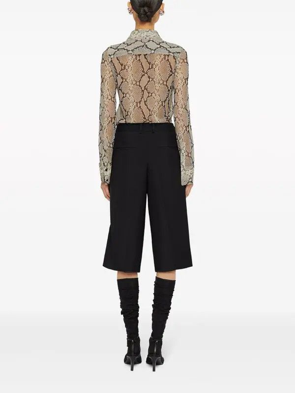 Jil Sander o1w1db10825 Long Sleeve Shirt in Hazelnut Mouline Size S / US 4 / IT 40 - 3 Thumbnail