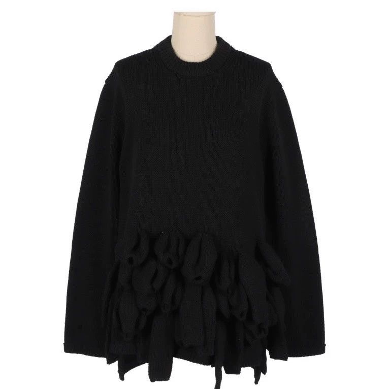 Comme des Garcons COMME des GARÇONS Black Tentacle Sweater Size US S / EU 44-46 / 1 - 1 Thumbnail