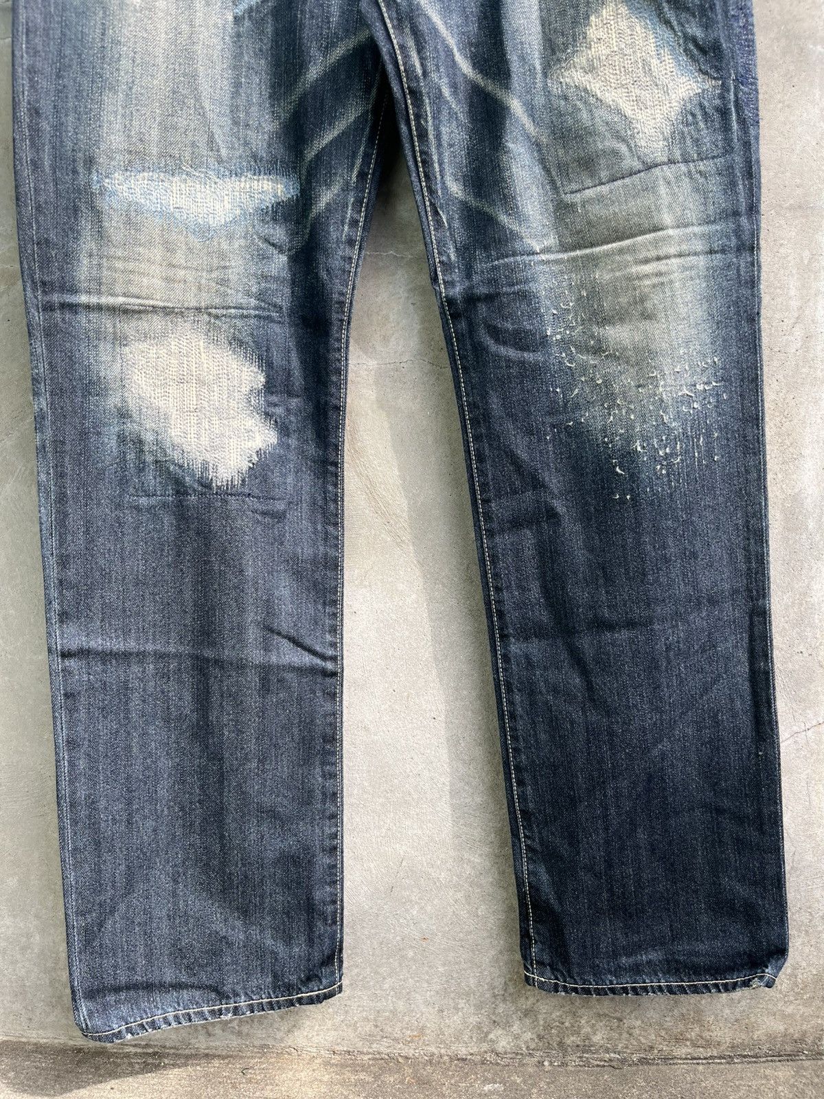 Wtaps SS11 Who Dares Wins Selvedge Denim Size US 35 - 3 Thumbnail
