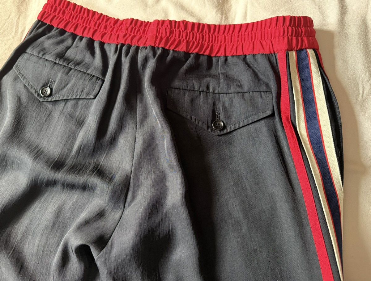 Gucci Gucci Pants Black w/ Web Stripe Logo Size US 32 / EU 48 - 4 Thumbnail