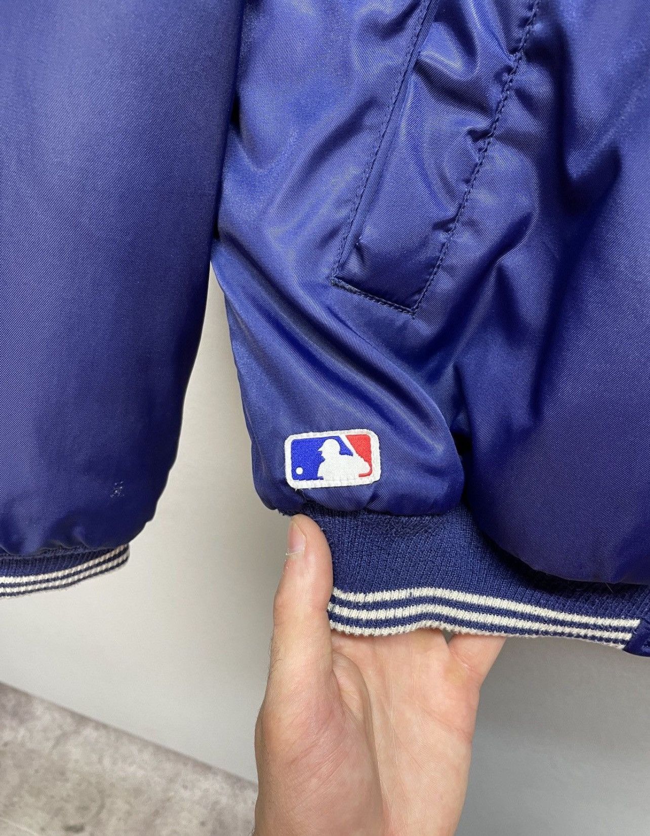 Adidas Vintage 00s Adidas New York Yankees Boxy Fit Bombers Jacket Size US M / EU 48-50 / 2 - 8 Thumbnail