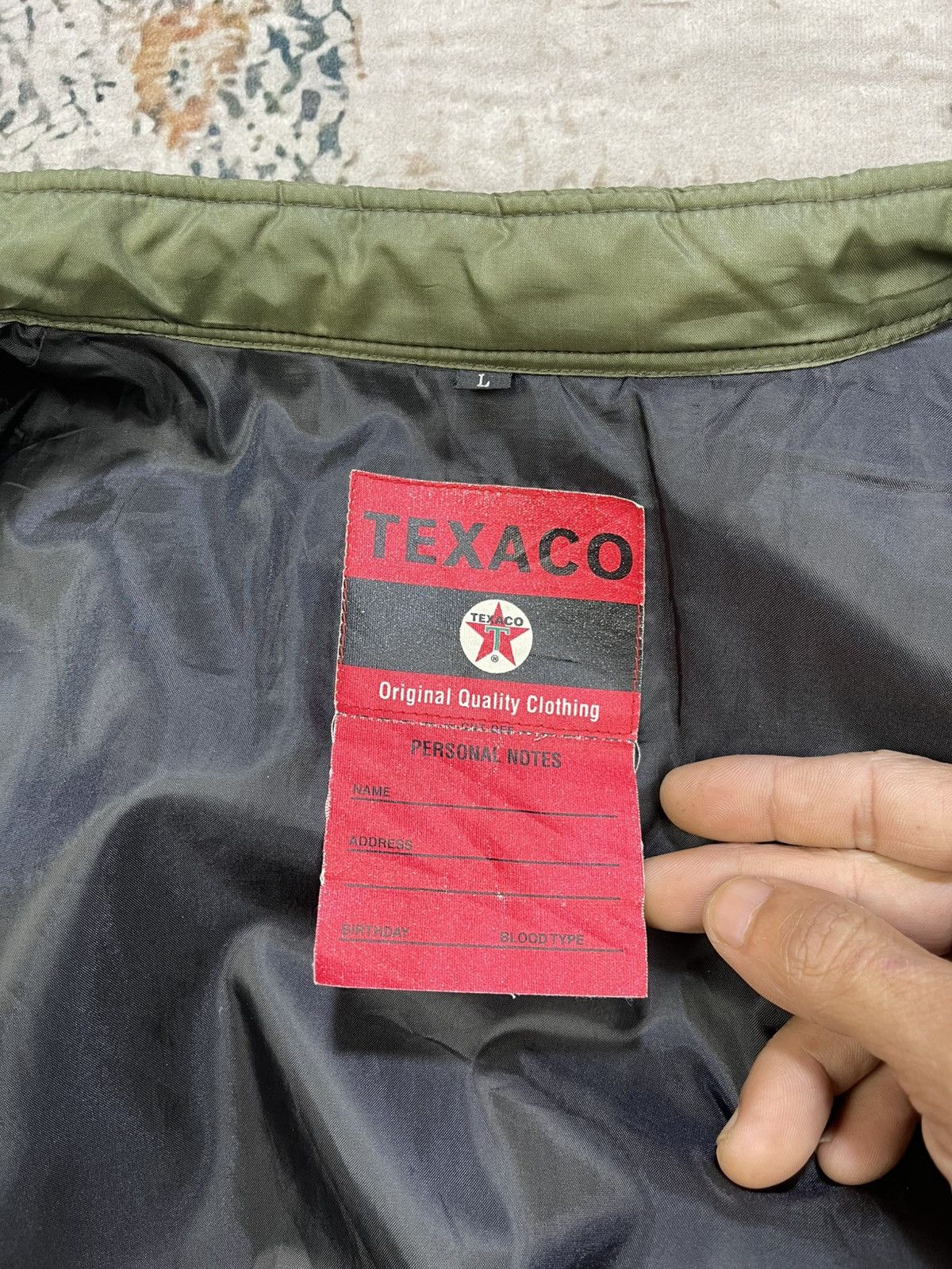 Sports Specialties Y2k Texaco Gasoline Racing Jacket Size US M / EU 48-50 / 2 - 15 Thumbnail