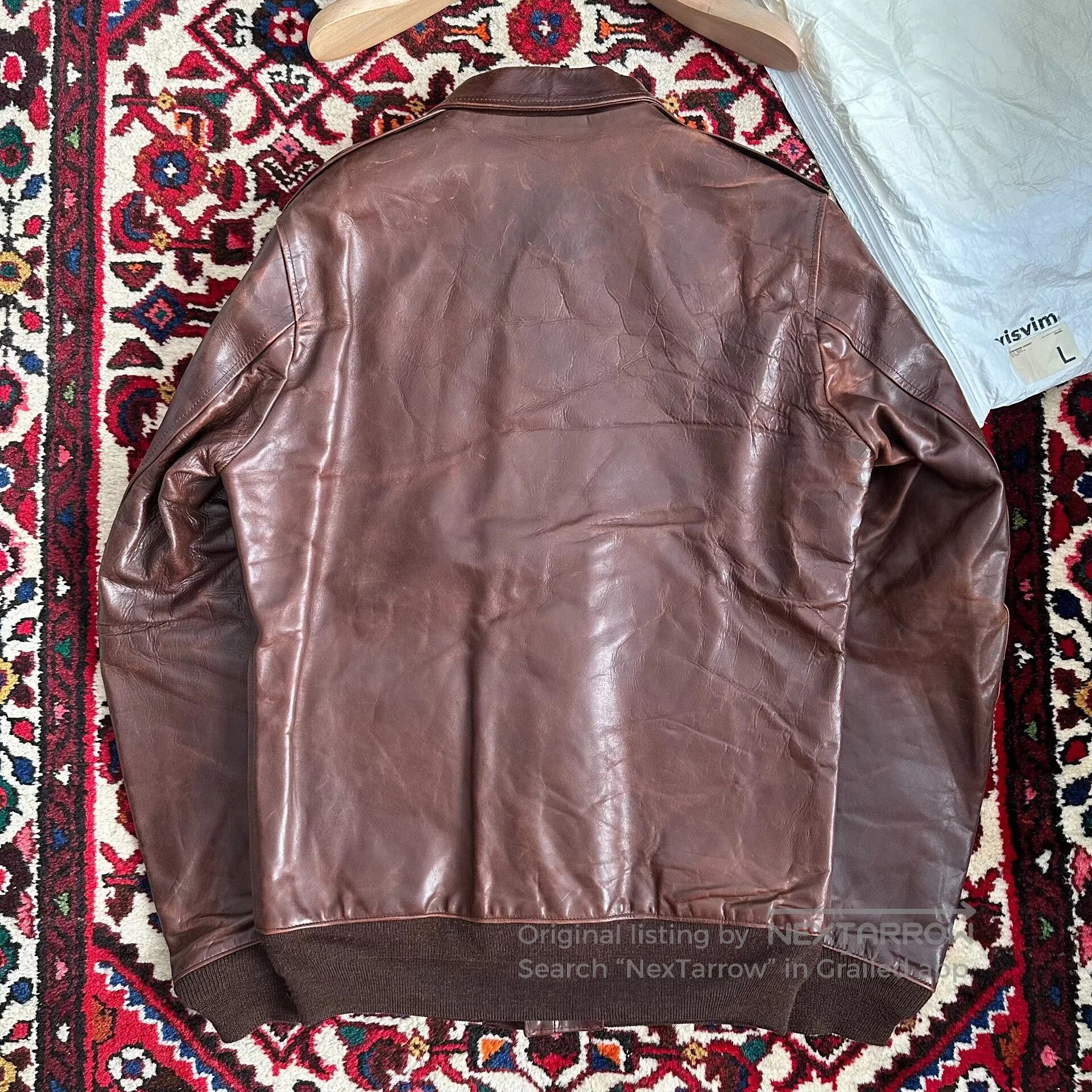 Visvim visvim elmendorf leather jacket size large. Size US L / EU 52-54 / 3 - 3 Thumbnail