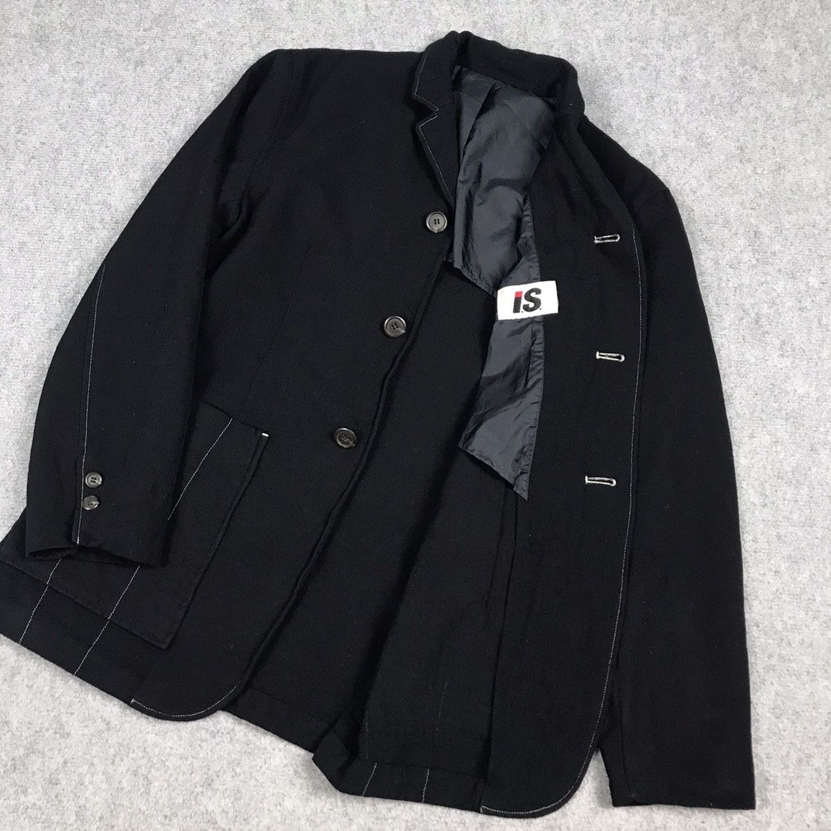 Issey Miyake ISSEY MIYAKE WOOL JAPAN STYLE COAT JACKET Size US M / EU 48-50 / 2 - 10 Thumbnail