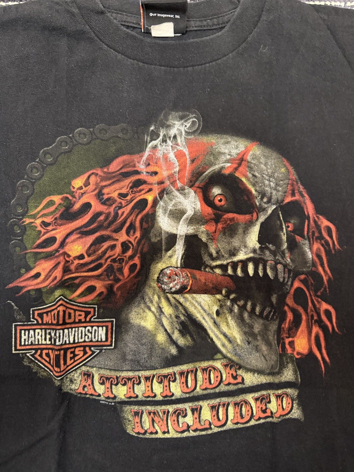 Vintage Vintage Harley Davidson T shirt Size US M / EU 48-50 / 2 - 2 Thumbnail