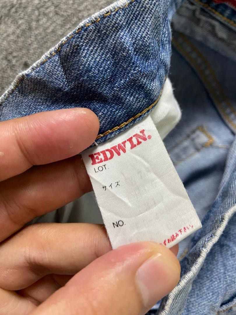 Edwin Edwin 703 Relaxed Soft Denim Jeans (197) Size US 30 / EU 46 - 5 Thumbnail