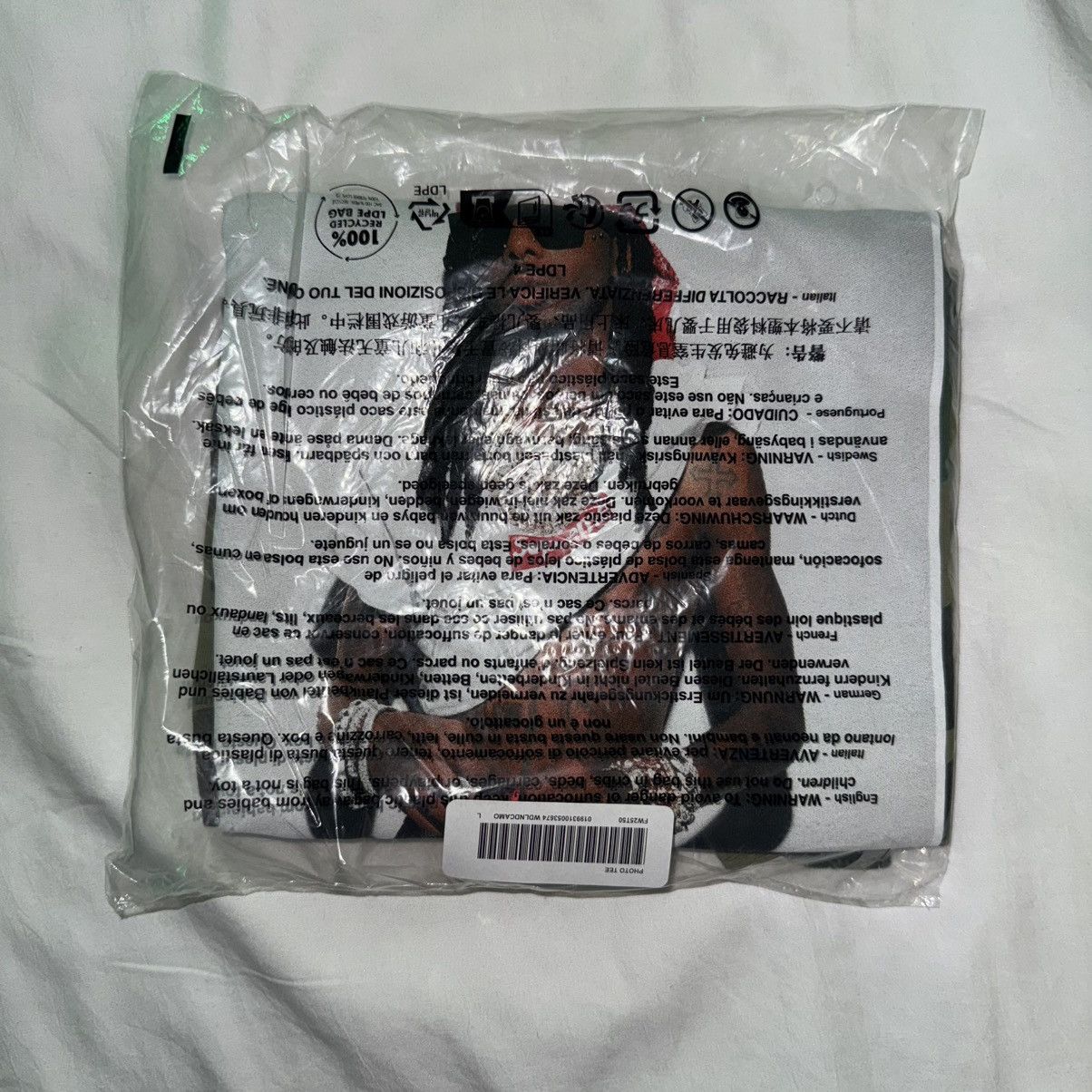 Supreme Playboi Carti Tee Size US L / EU 52-54 / 3 - 3 Thumbnail