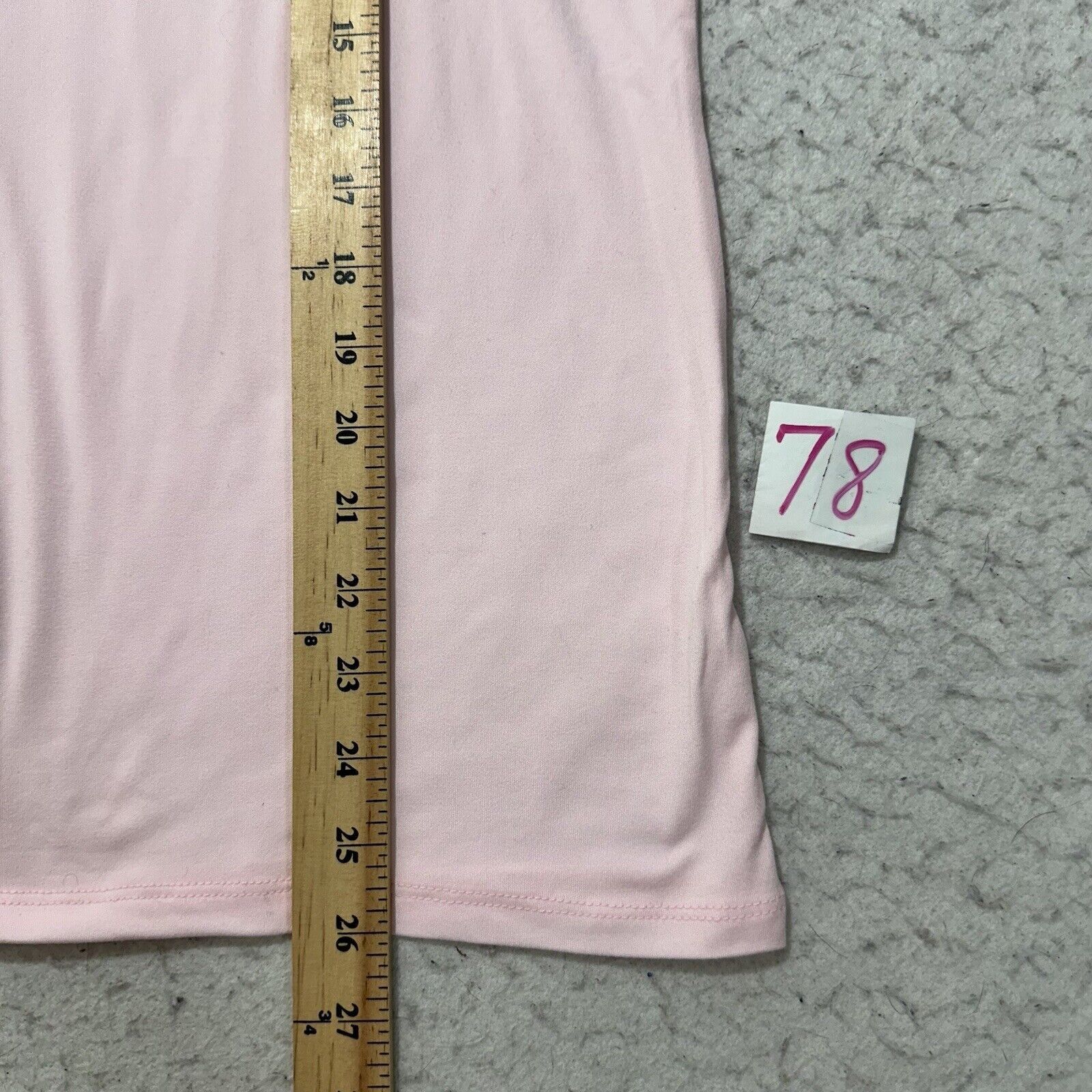Born Børn XL Button Down Sleep Shirt Lightweight Pink Size XL / US 12-14 / IT 48-50 - 9 Thumbnail