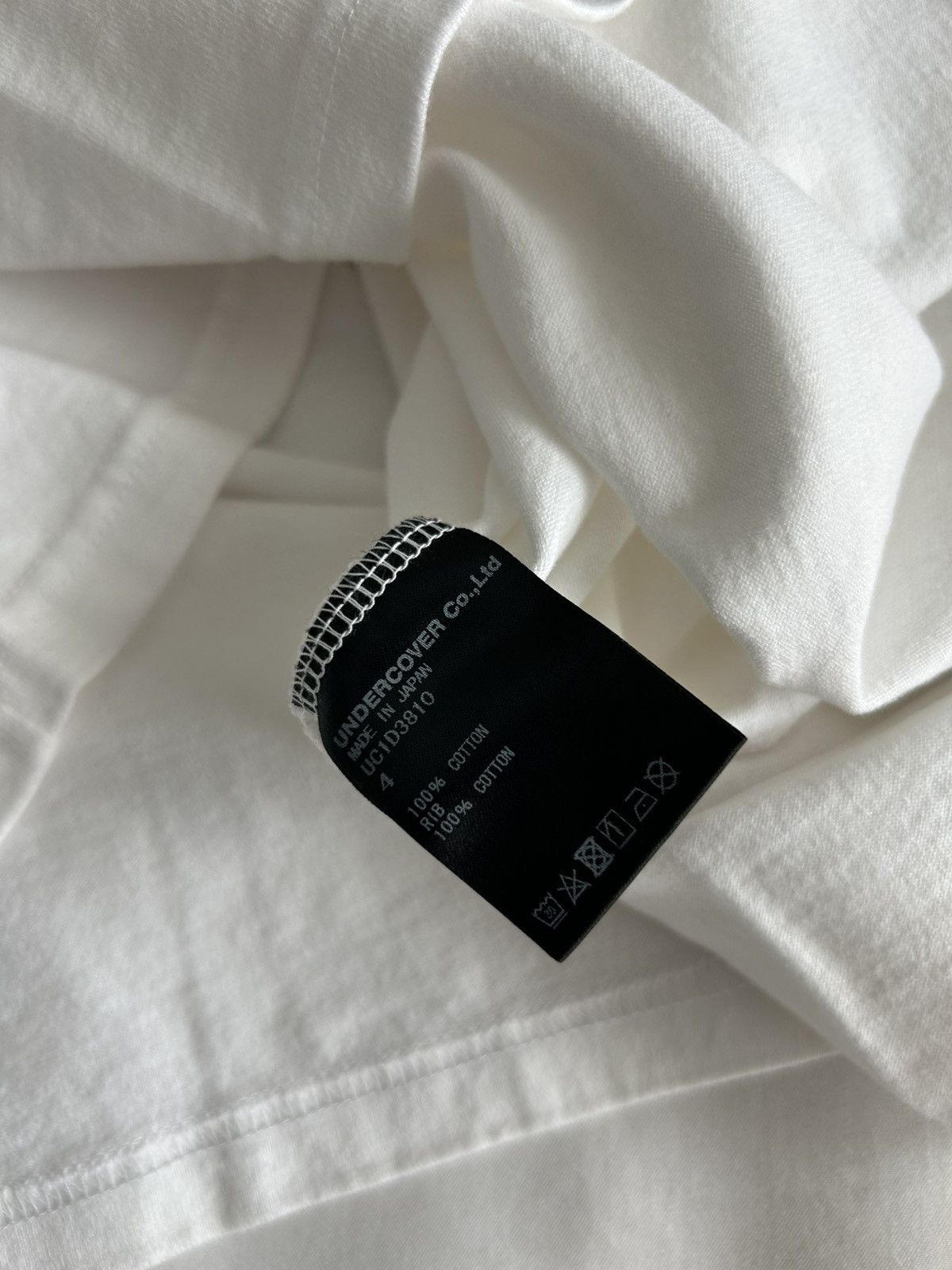 Japanese Brand Undercover Middle Finger Tee Made in Japan 4 Size US XL / EU 56 / 4 - 4 Thumbnail