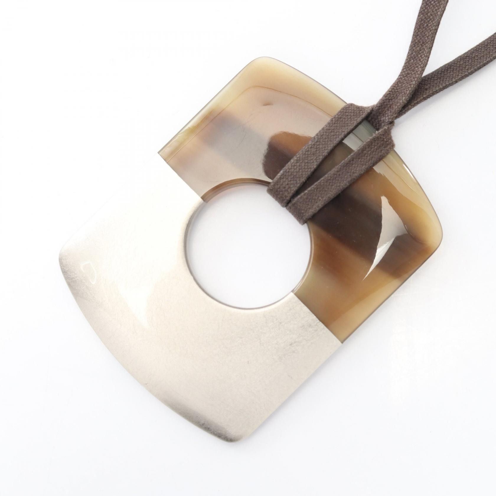 Hermes Hermes Hermes Dalva Buffalo Horn Lacquer Necklace Others Necklace DUTY FREE for USA Size ONE SIZE - 1 Thumbnail