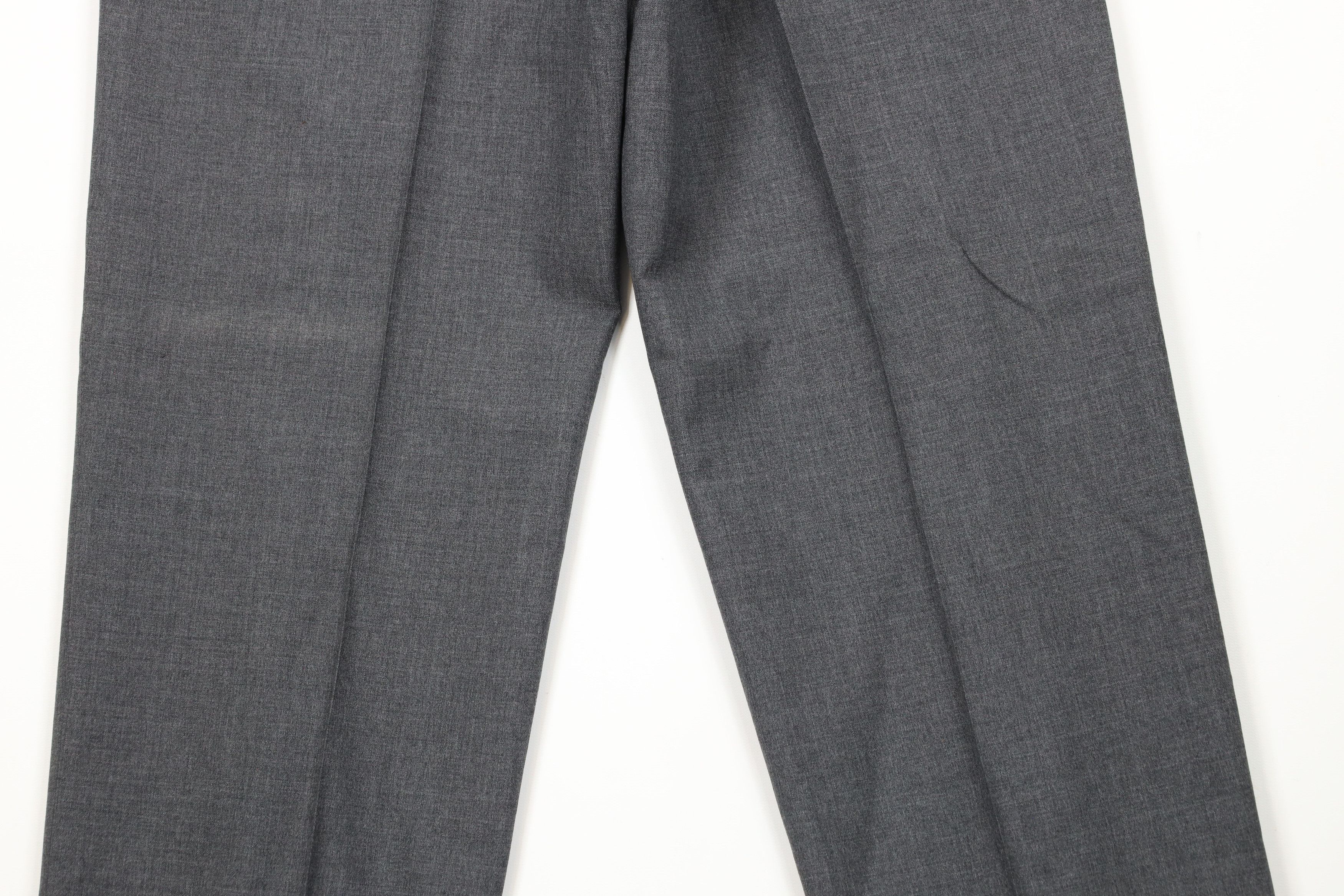 Brooks Brothers × Vintage Vintage 70s 80s Brooks Brothers Chino Pants Heather Gray USA Size US 32 / EU 48 - 12 Thumbnail