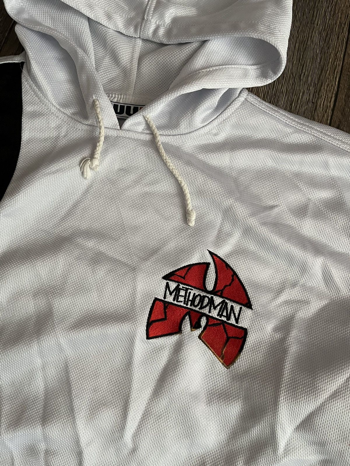 Vintage Vintage Wu Wear Method Man Wu Tang Clan Hoodie Rap Size US XL / EU 56 / 4 - 18 Thumbnail