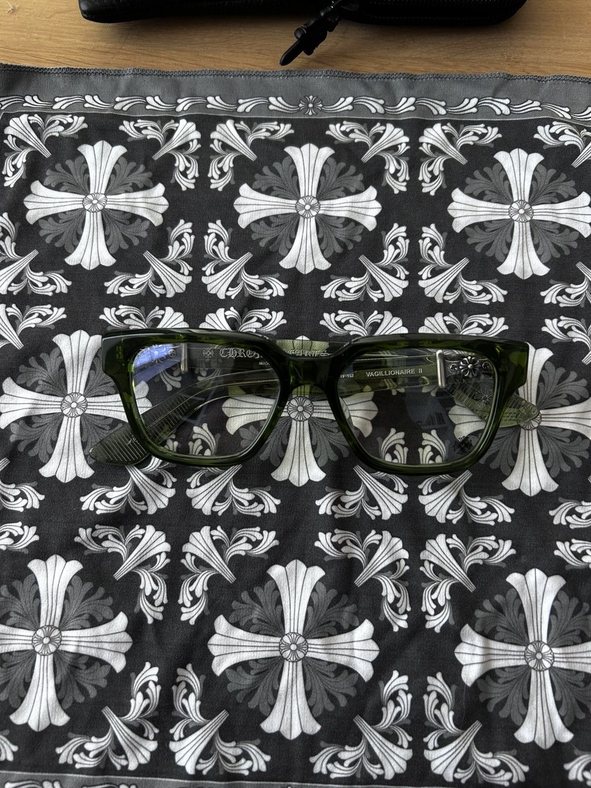 Chrome Hearts Chrome Hearts Vagillionaire 2 Green Size ONE SIZE - 1 Thumbnail