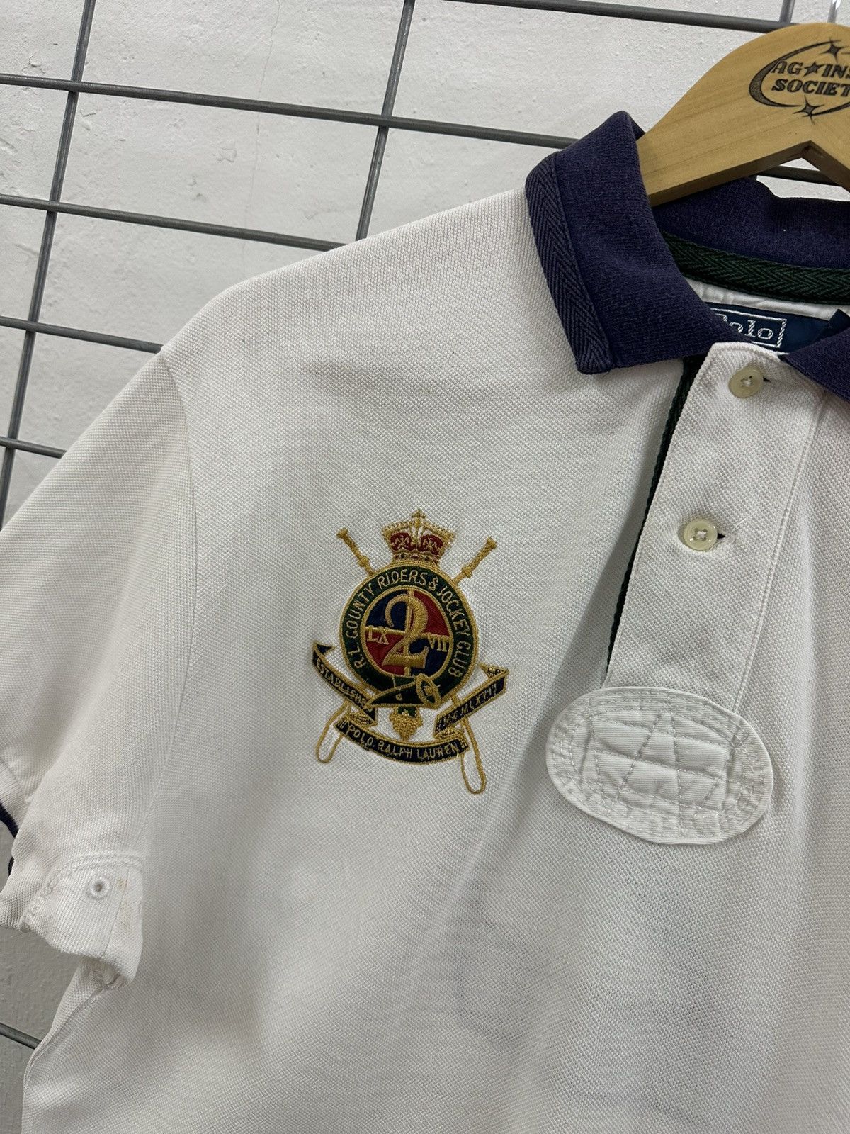 Polo Ralph Lauren Rare Vintage Polo Ralph Lauren Big Logo Number 2 Polo Shirt Size US M / EU 48-50 / 2 - 5 Thumbnail