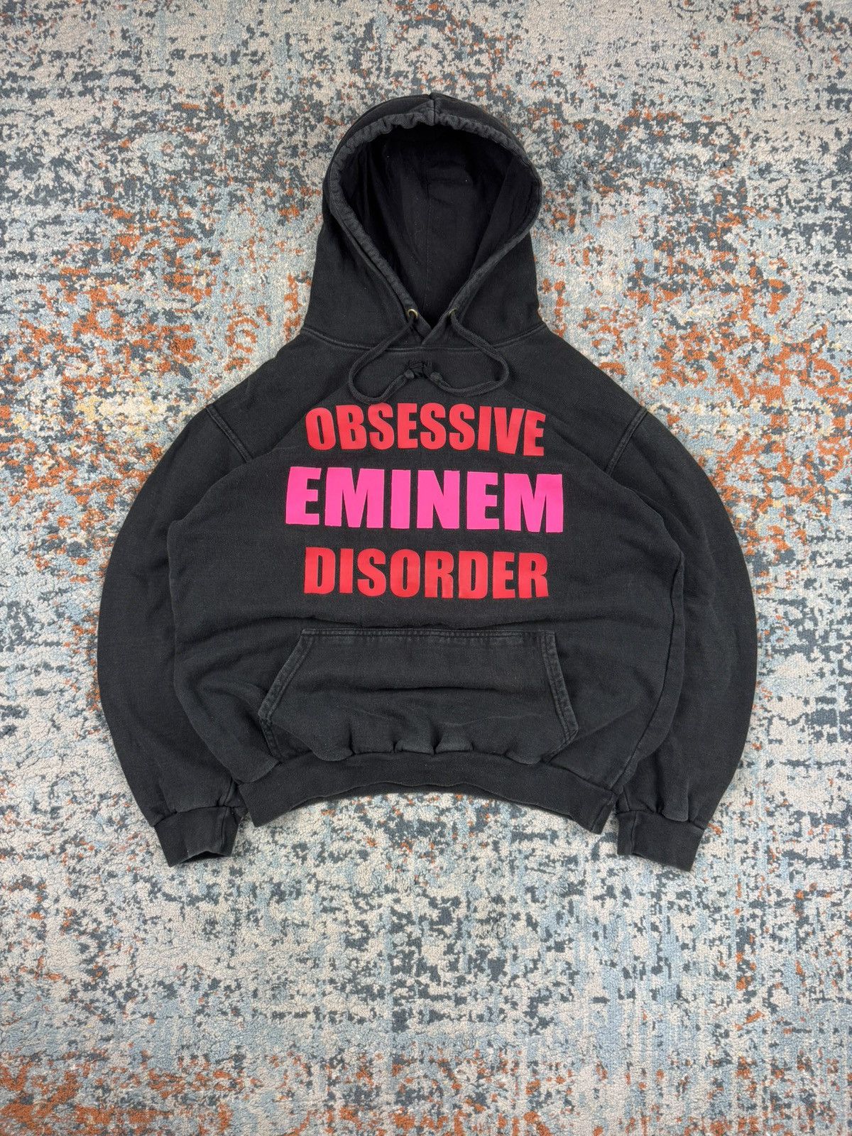 Eminem × Rap Tees × Vintage Rare Vintage 00s Obsessive Eminem Disorder hoodie rap hiphop Size US M / EU 48-50 / 2 - 1 Thumbnail