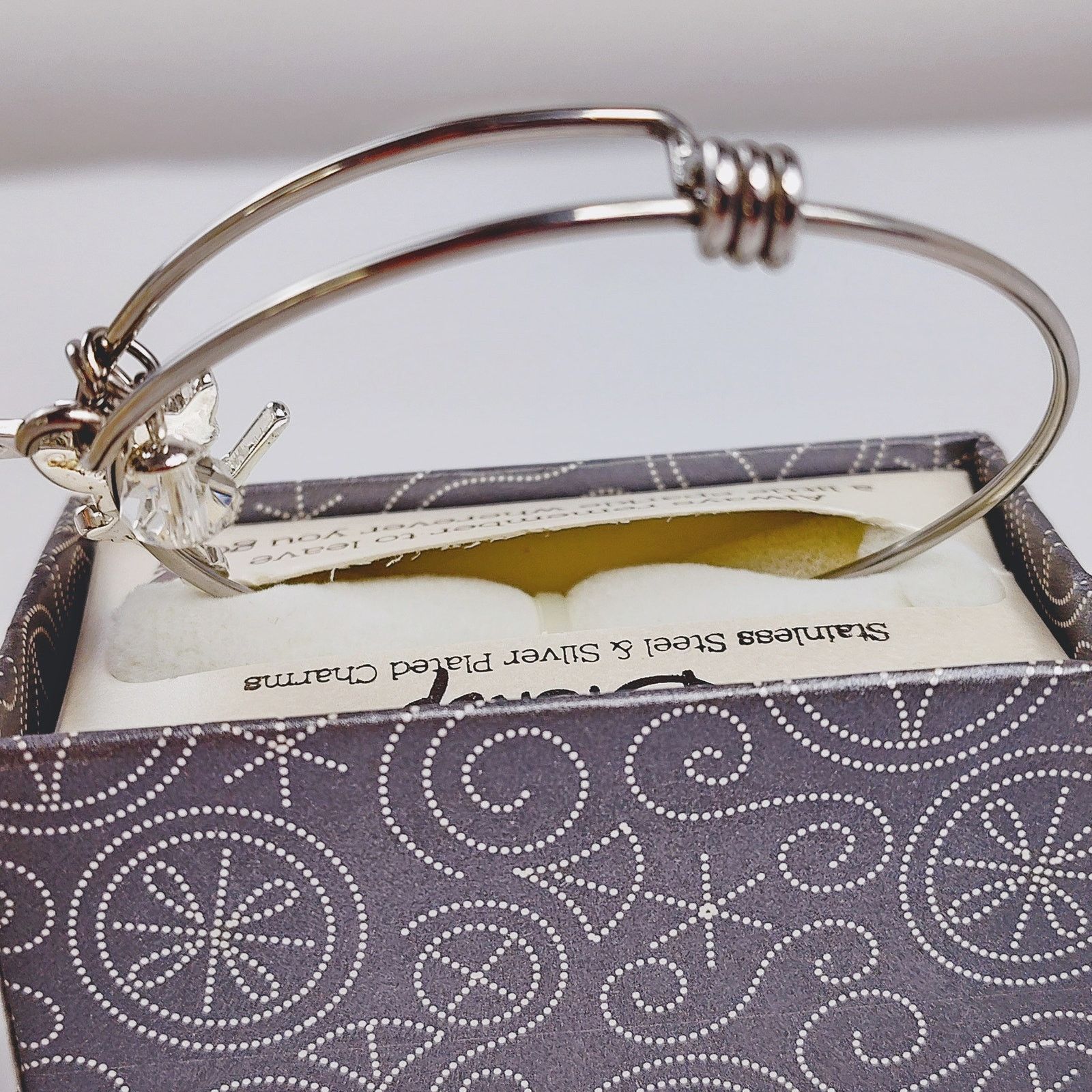 Disney Disney Tinker Bell Bracelet Silver Plated Charm w Star NIB Size ONE SIZE - 5 Thumbnail
