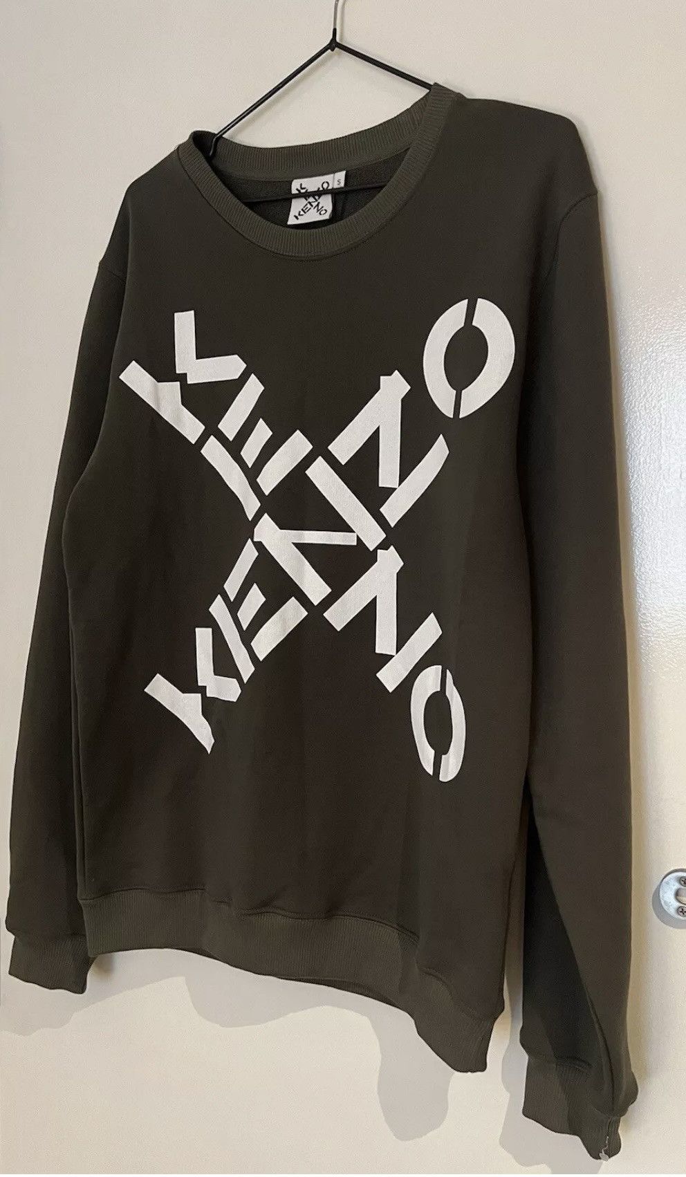 Kenzo kenzo Logo jumper Sweater Small Green Size US S / EU 44-46 / 1 - 2 Thumbnail